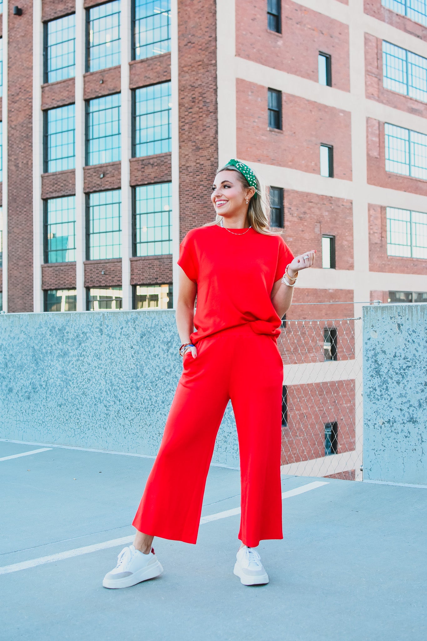 Nicole Pants in Red