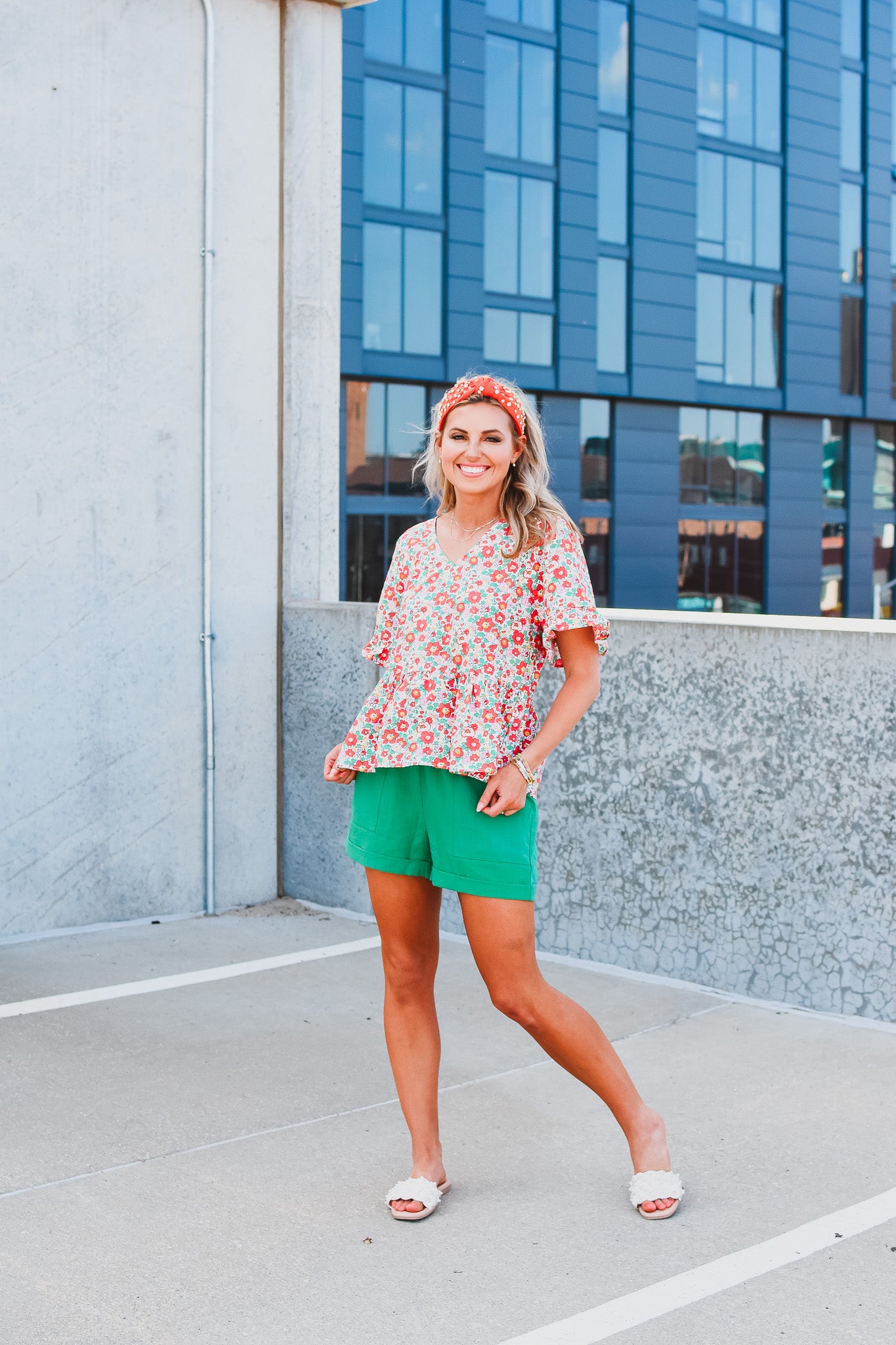 Tina Floral Top