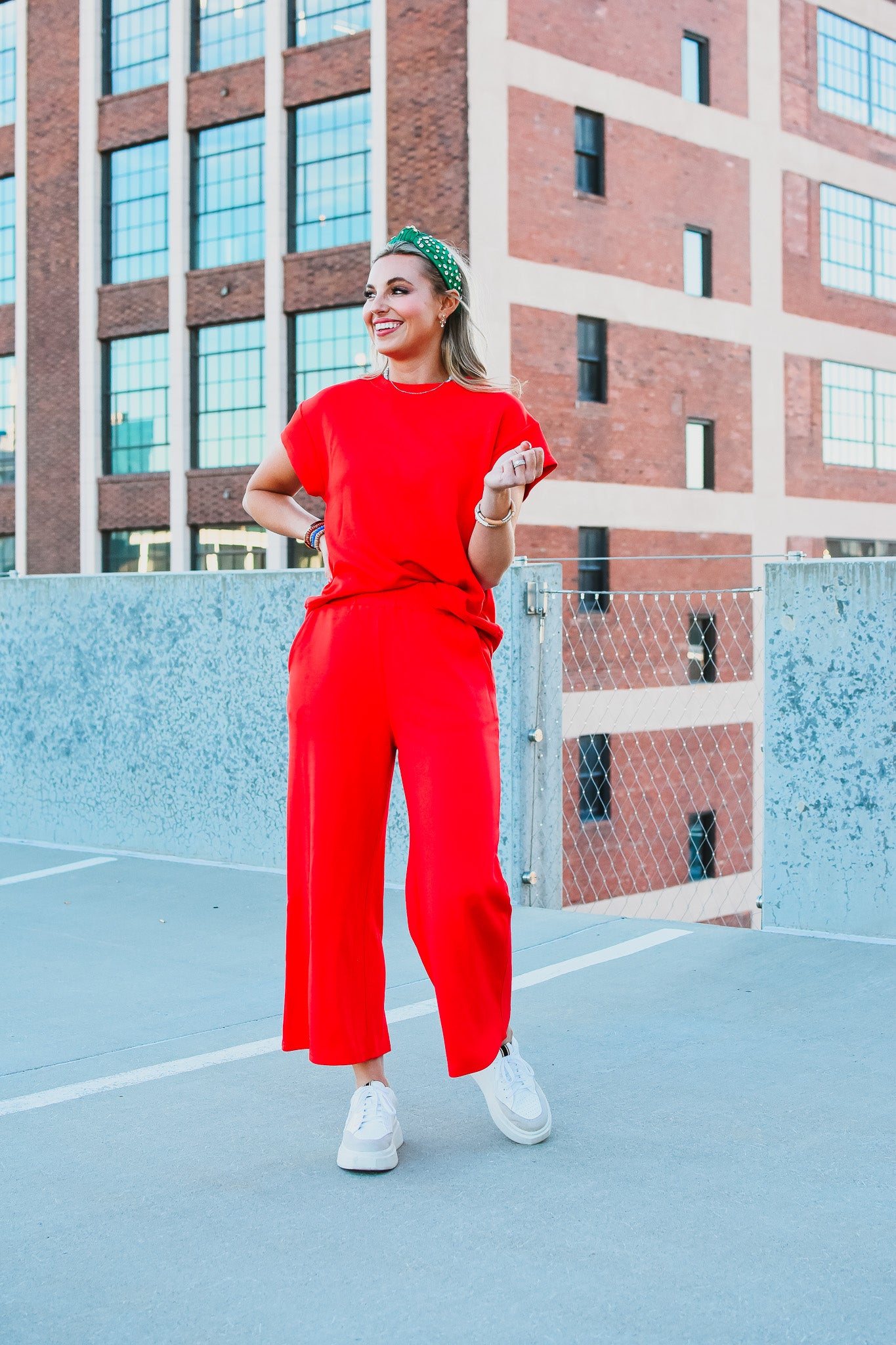 Nicole Pants in Red