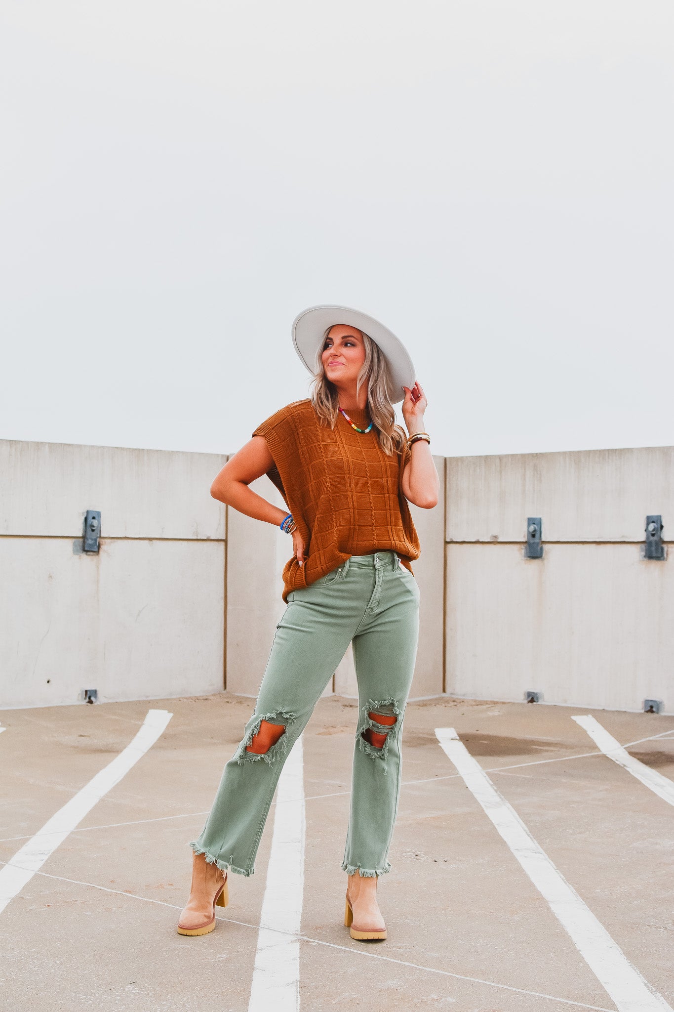 Faye Sweater in Deep Brown