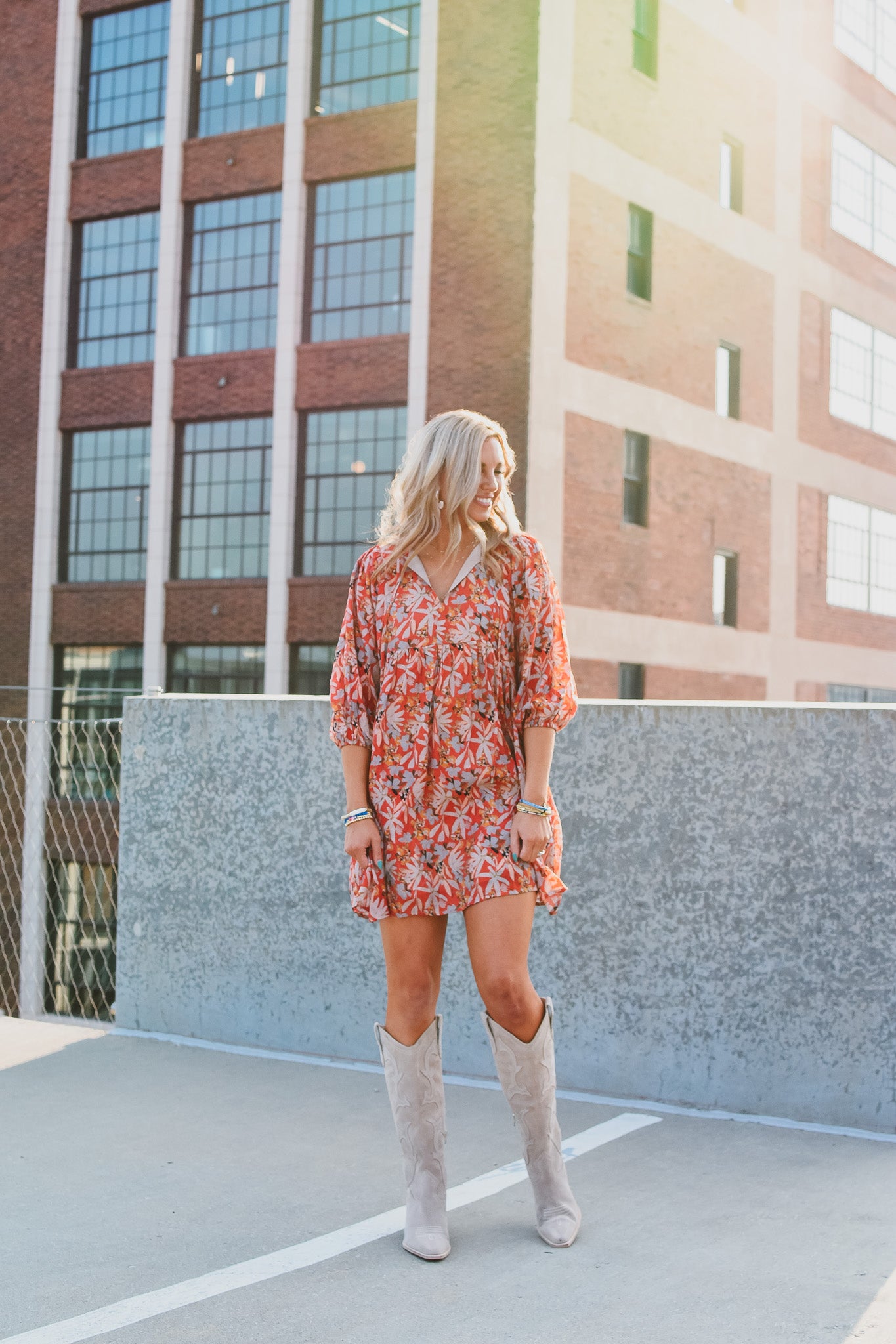 Ginny Floral Mini Dress