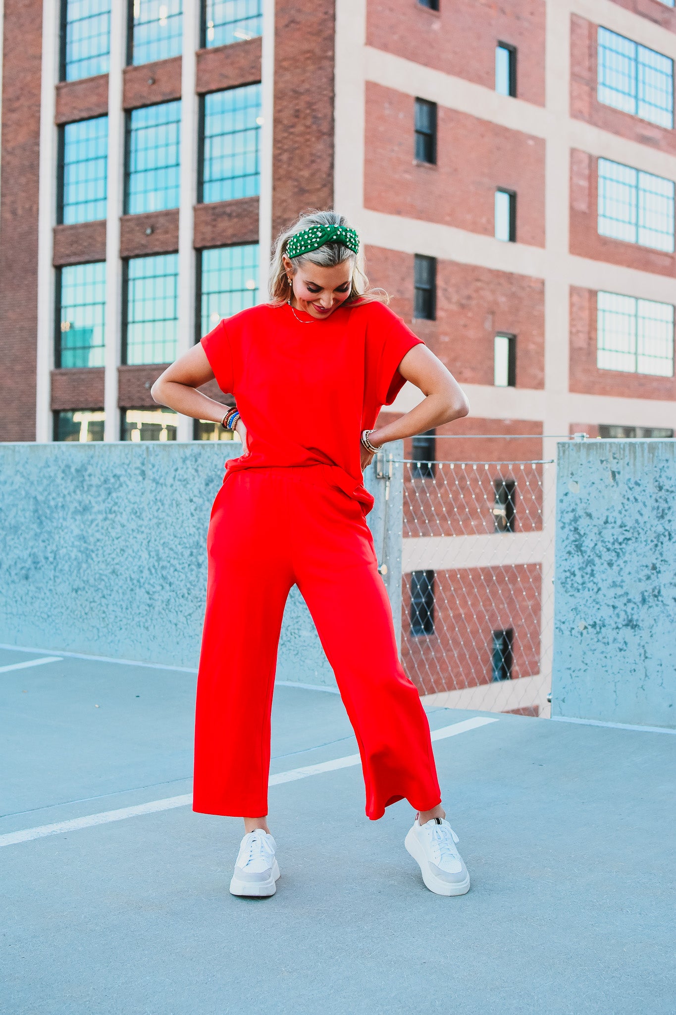 Nicole Pants in Red