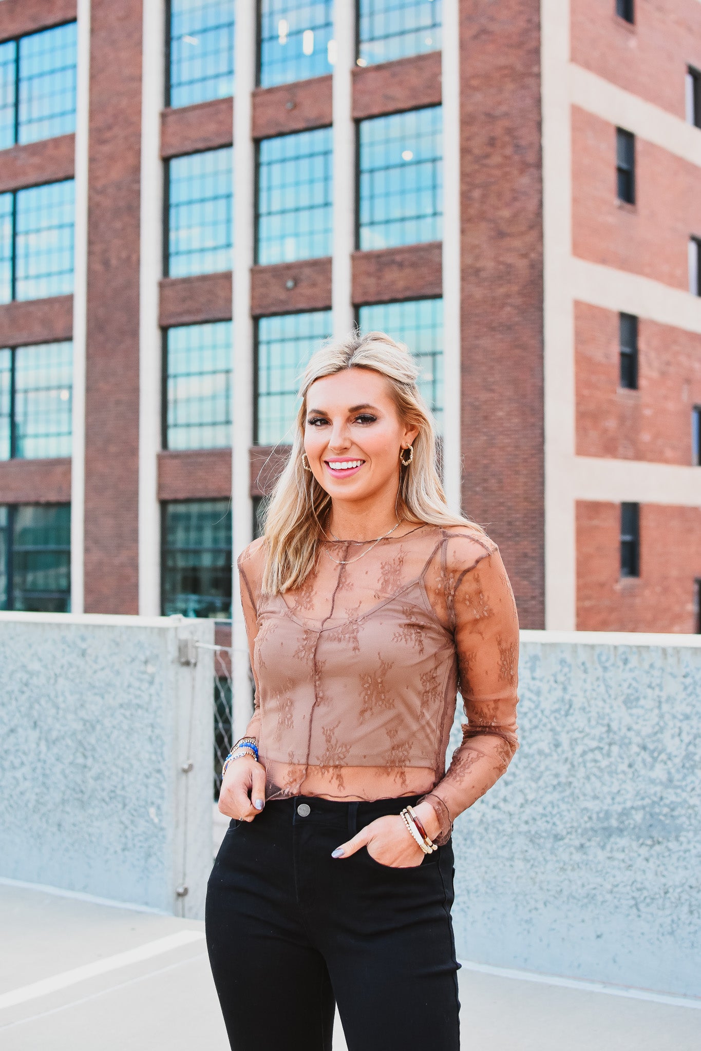 Darcy Lace Top