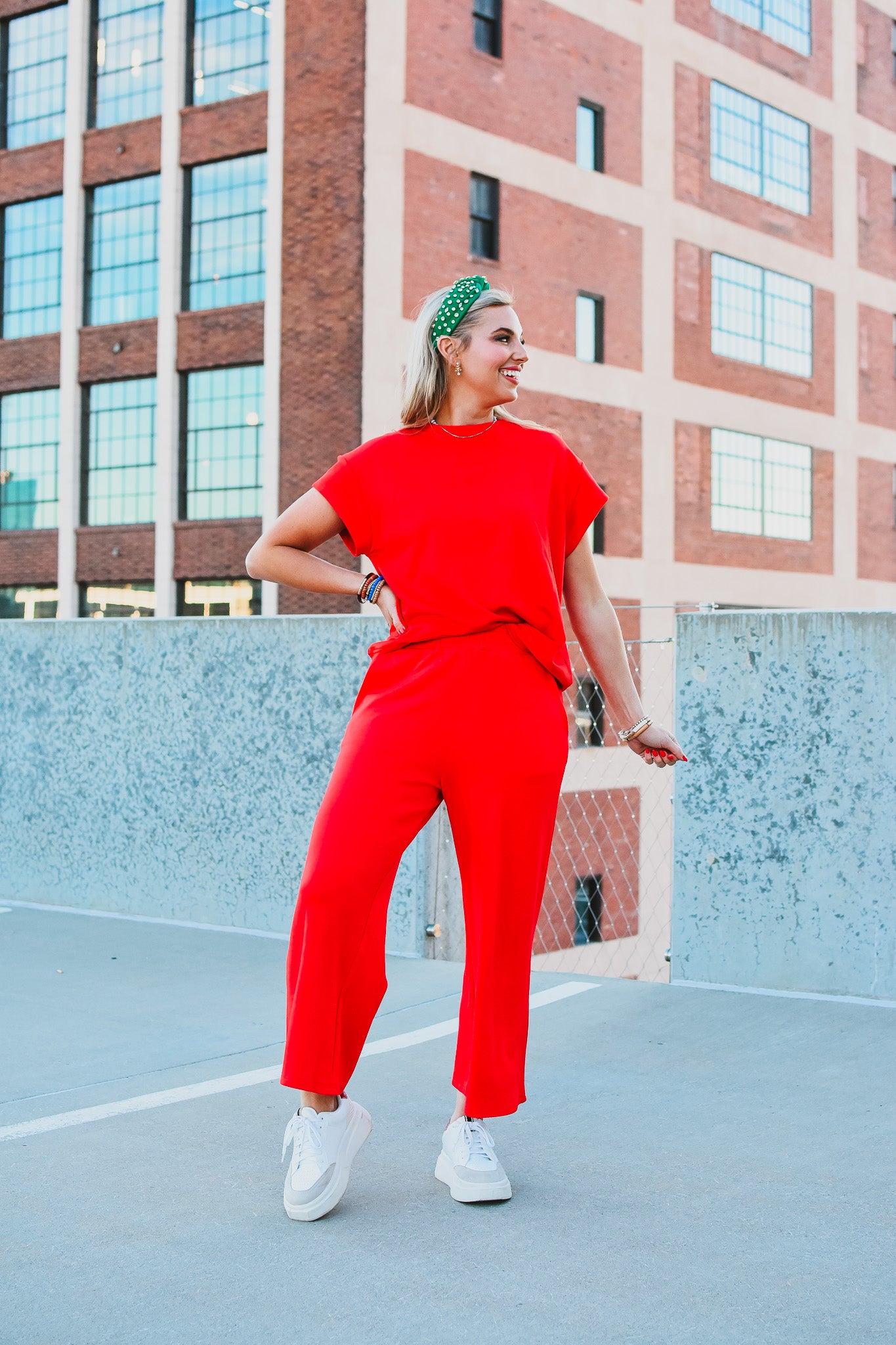 Nicole Pants in Red