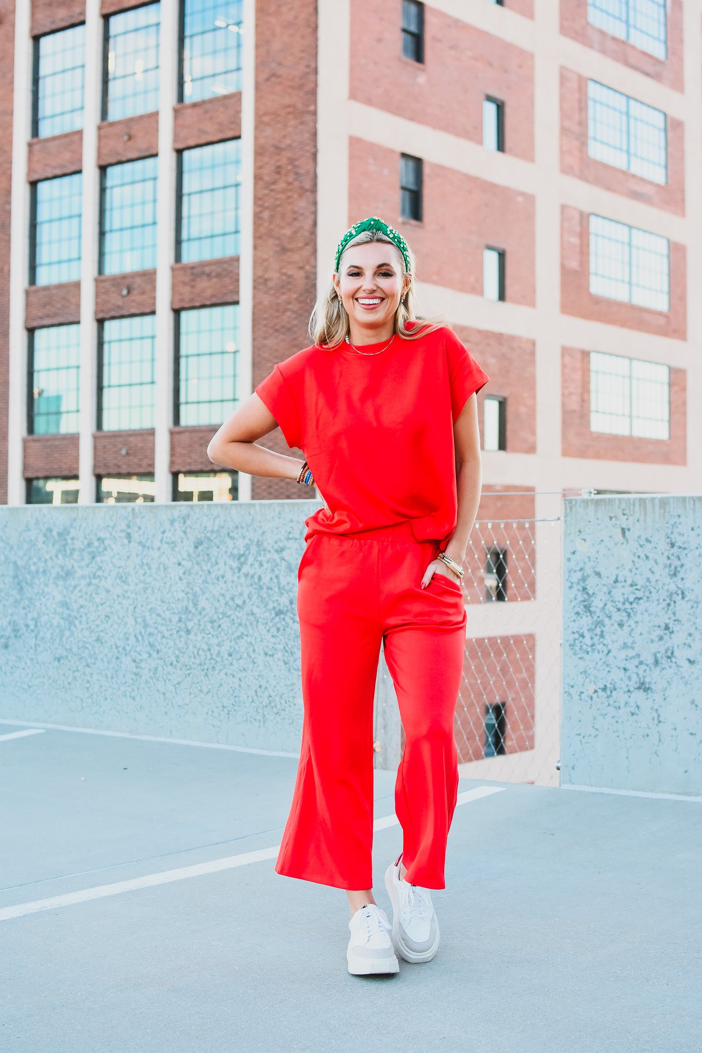 Nicole Pants in Red
