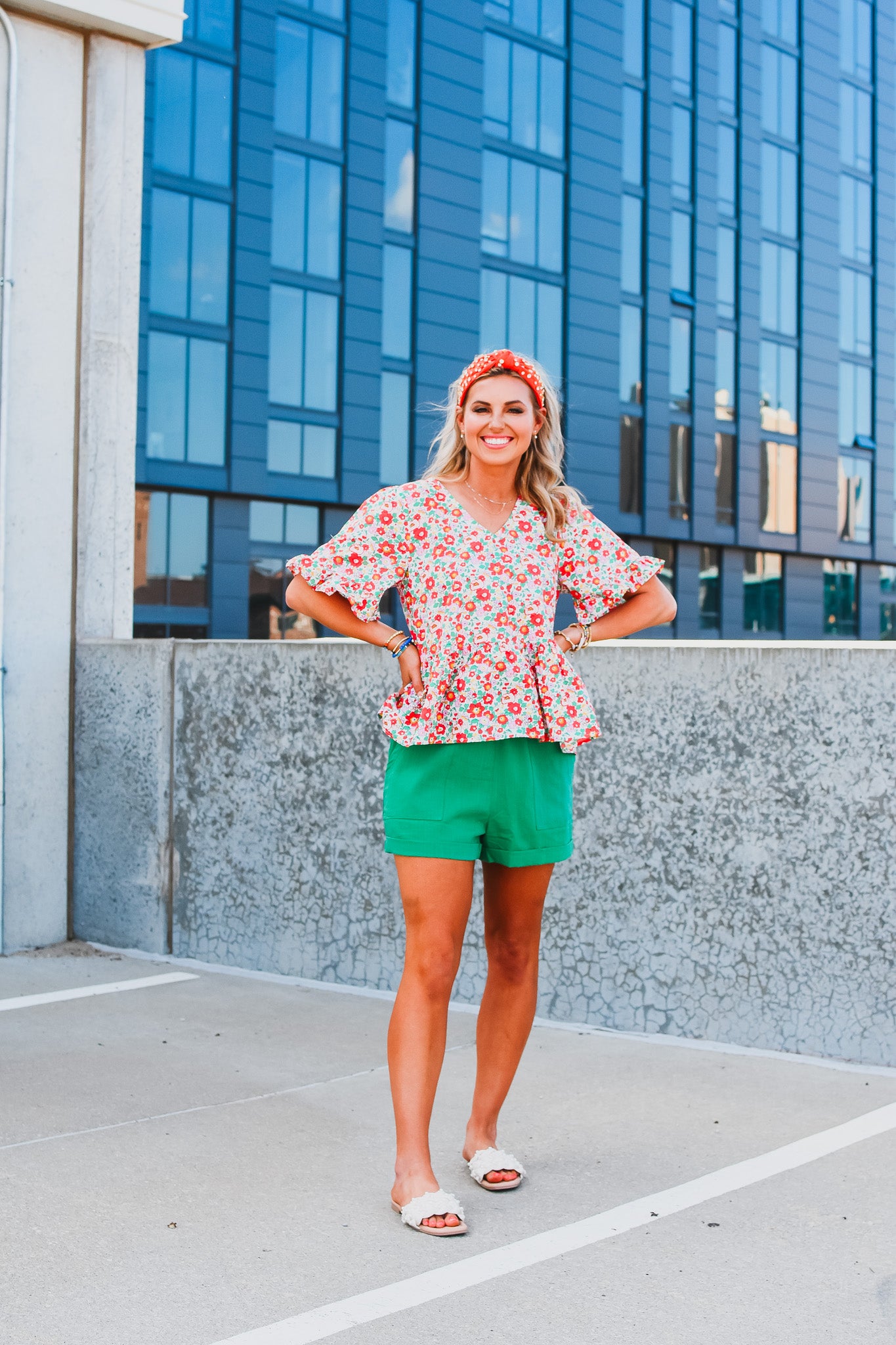 Tina Floral Top