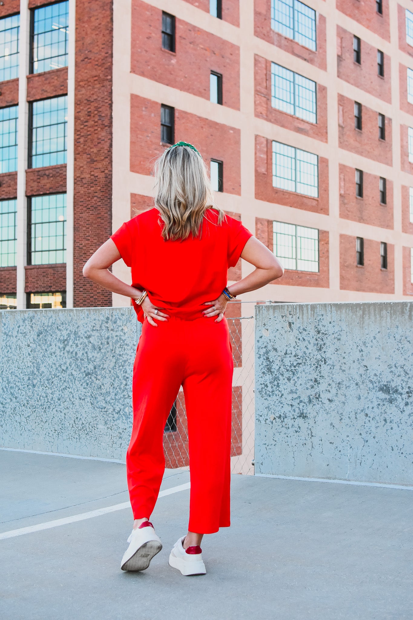 Nicole Pants in Red