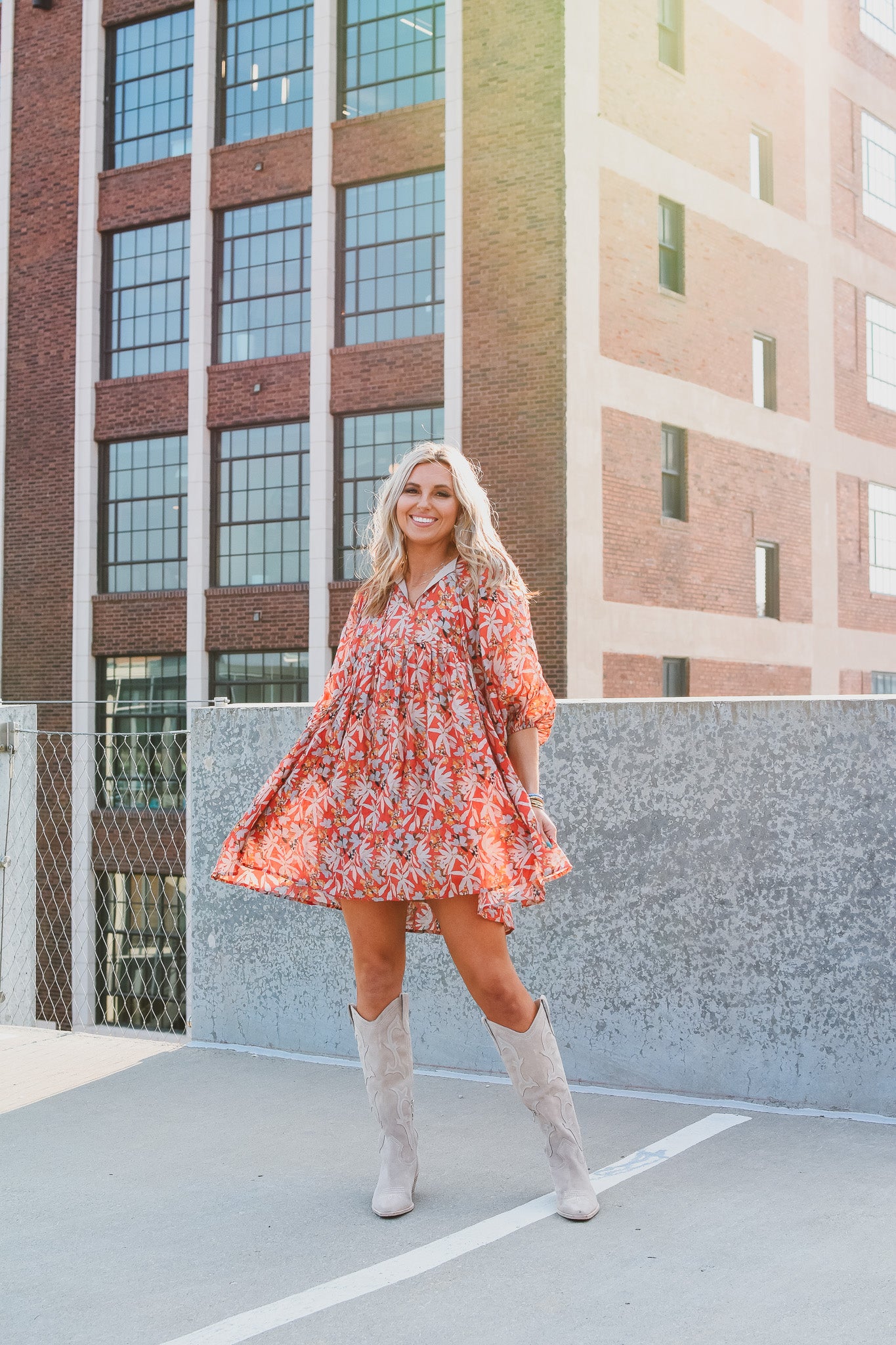 Ginny Floral Mini Dress