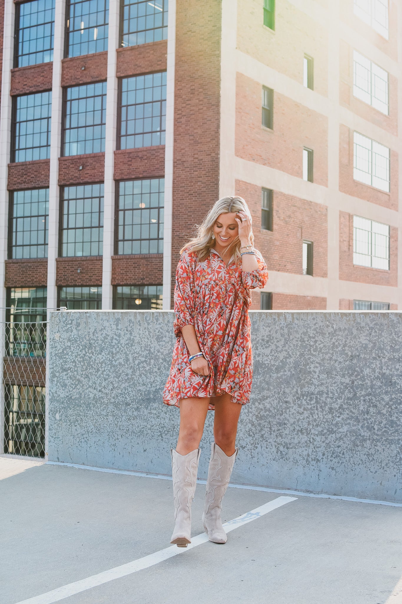 Ginny Floral Mini Dress