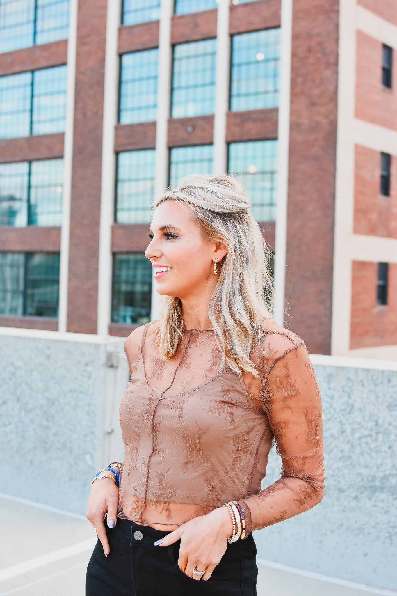Darcy Lace Top