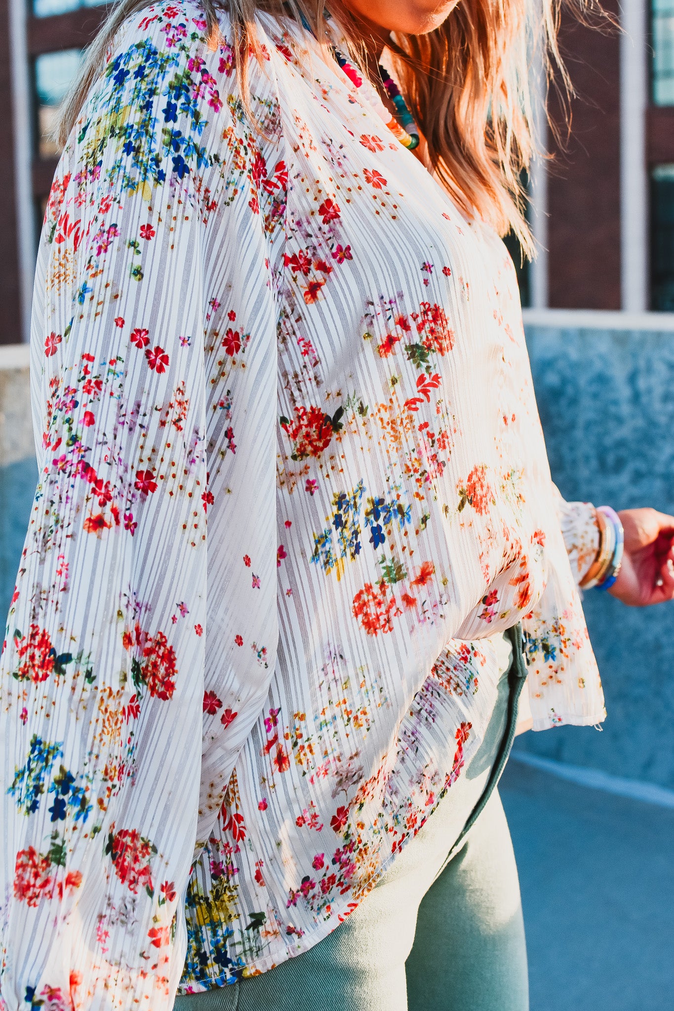 Calissa Floral Top