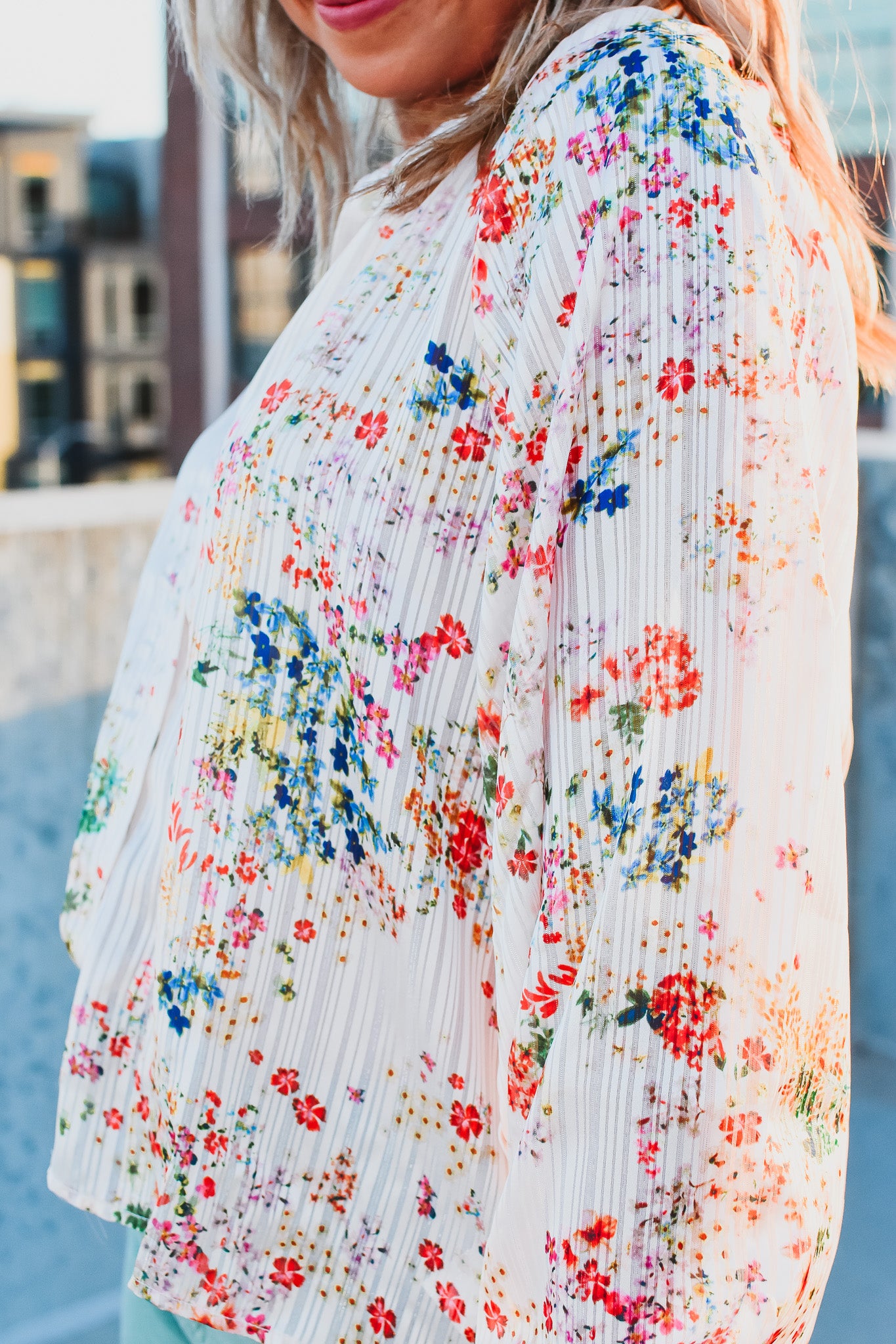 Calissa Floral Top