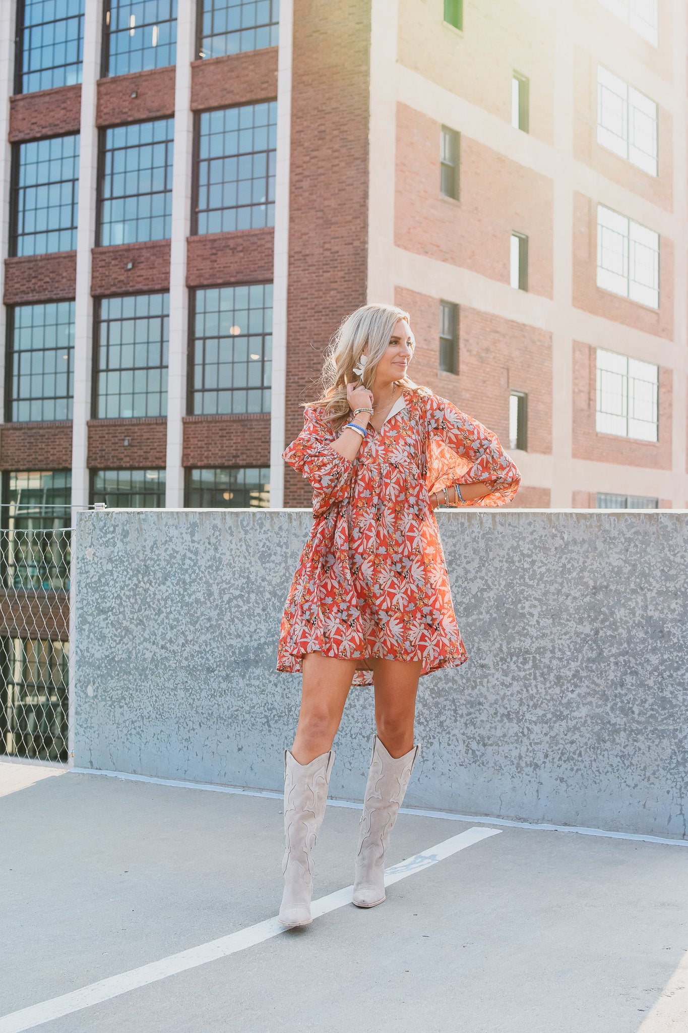 Ginny Floral Mini Dress