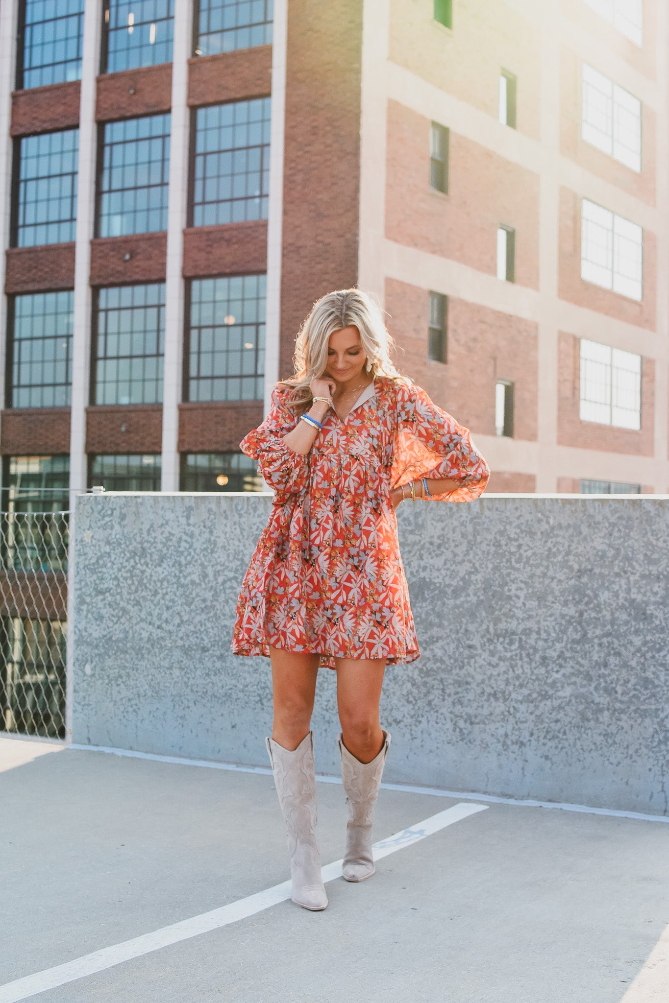 Ginny Floral Mini Dress