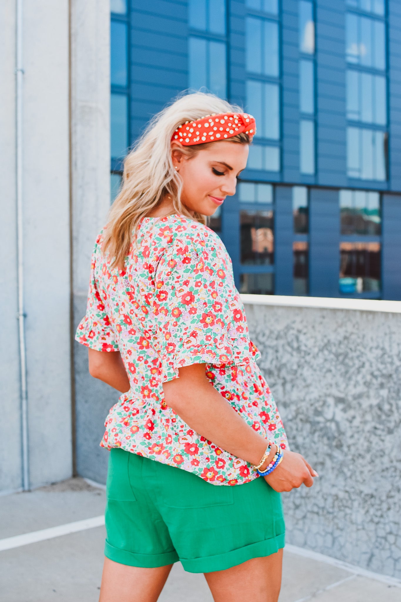 Tina Floral Top