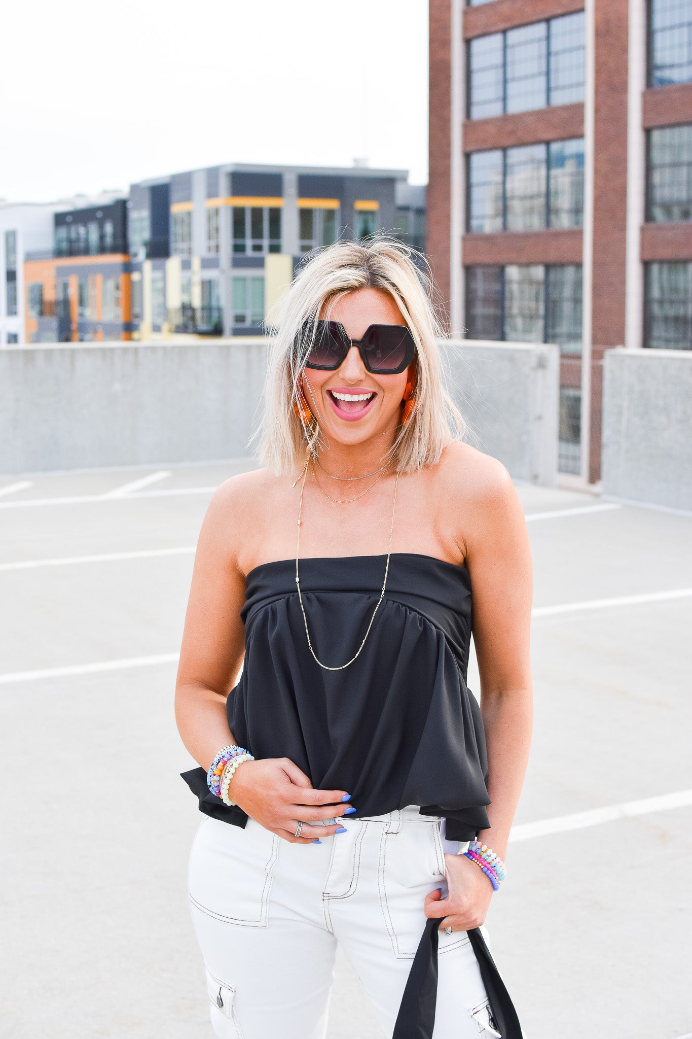 Keegan Bow Tube Top