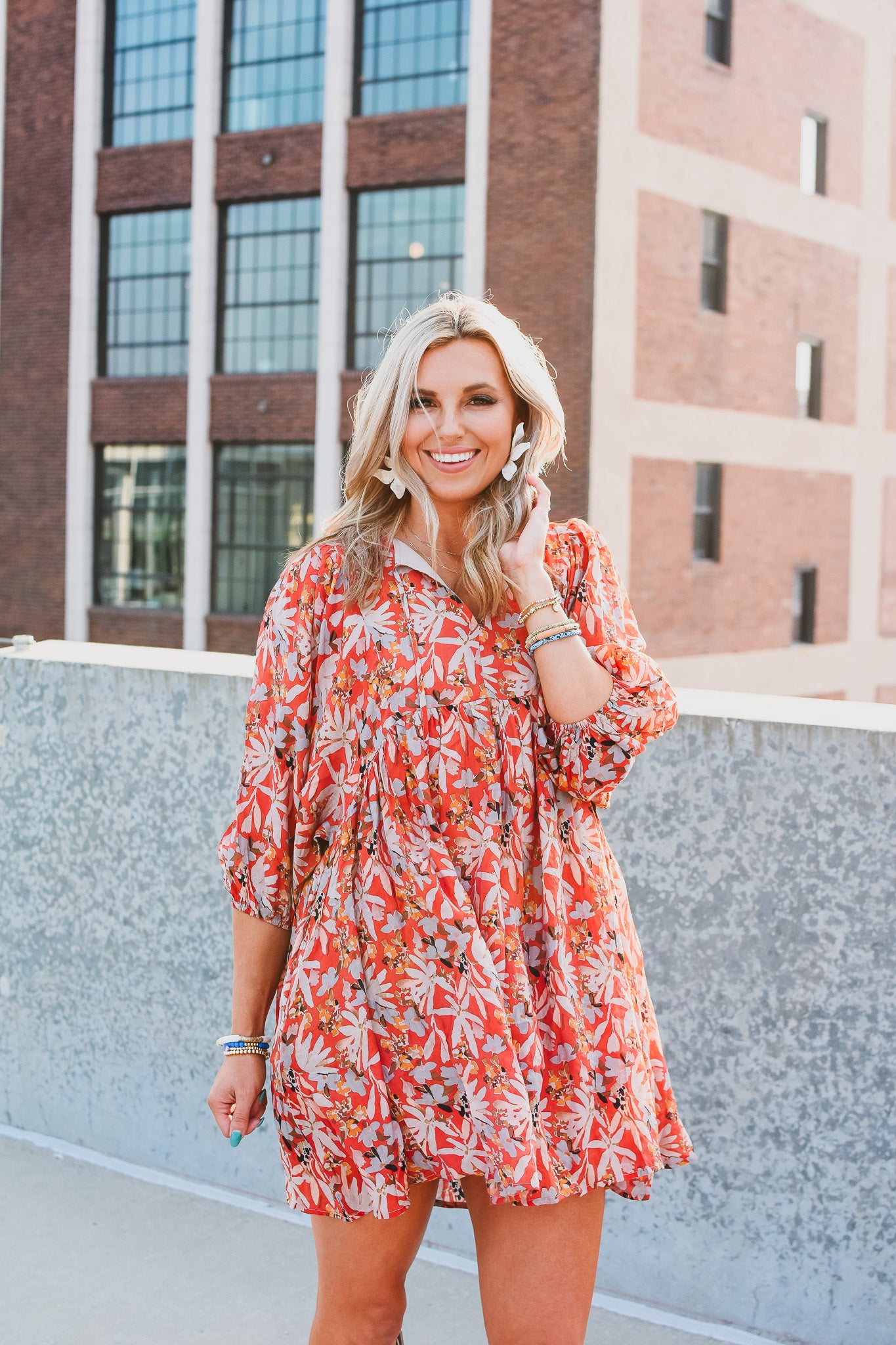 Ginny Floral Mini Dress