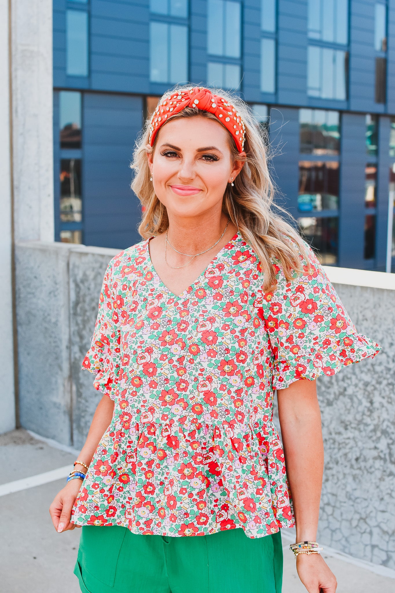 Tina Floral Top