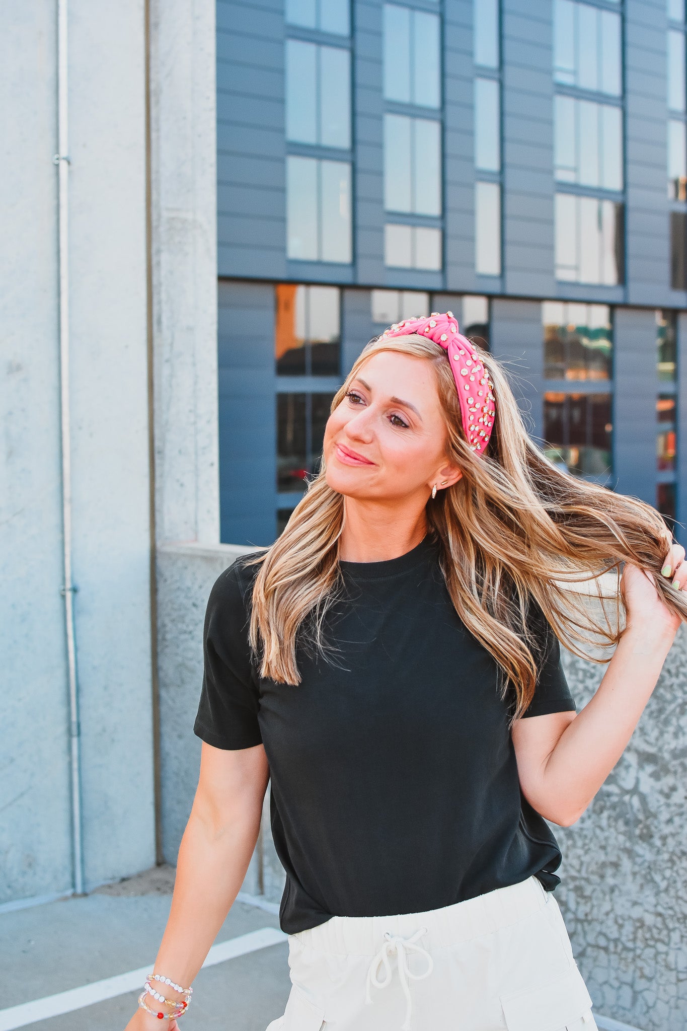 Kate Classic Boxy Fit Tee in Black