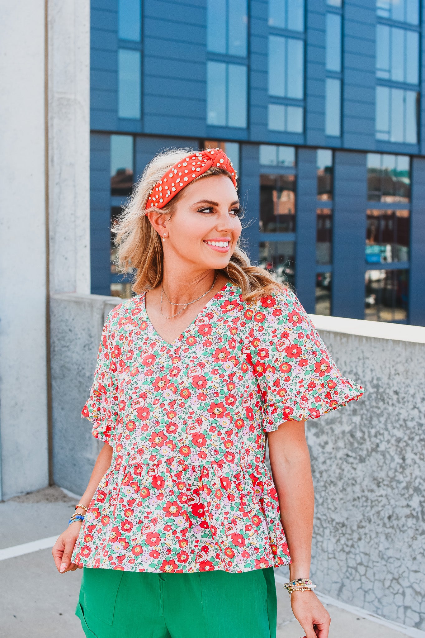 Tina Floral Top