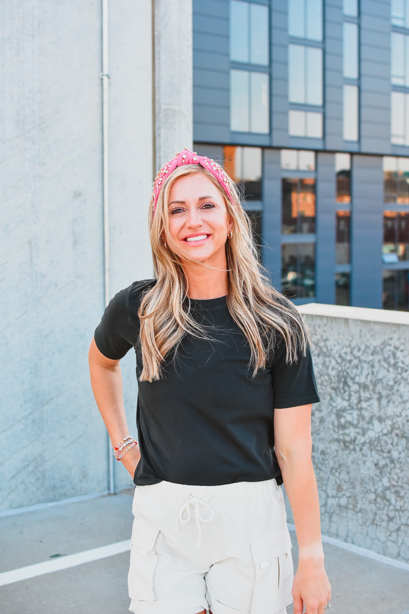 Kate Classic Boxy Fit Tee in Black
