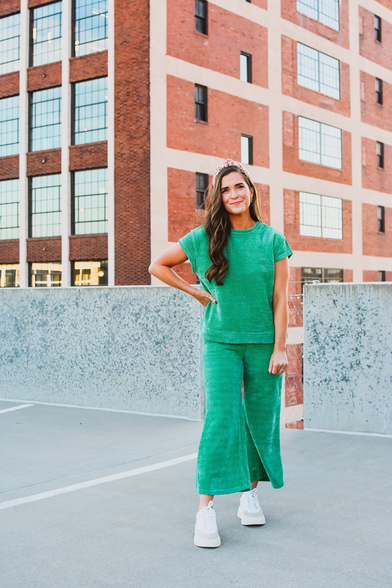 Nicole Pants in Green