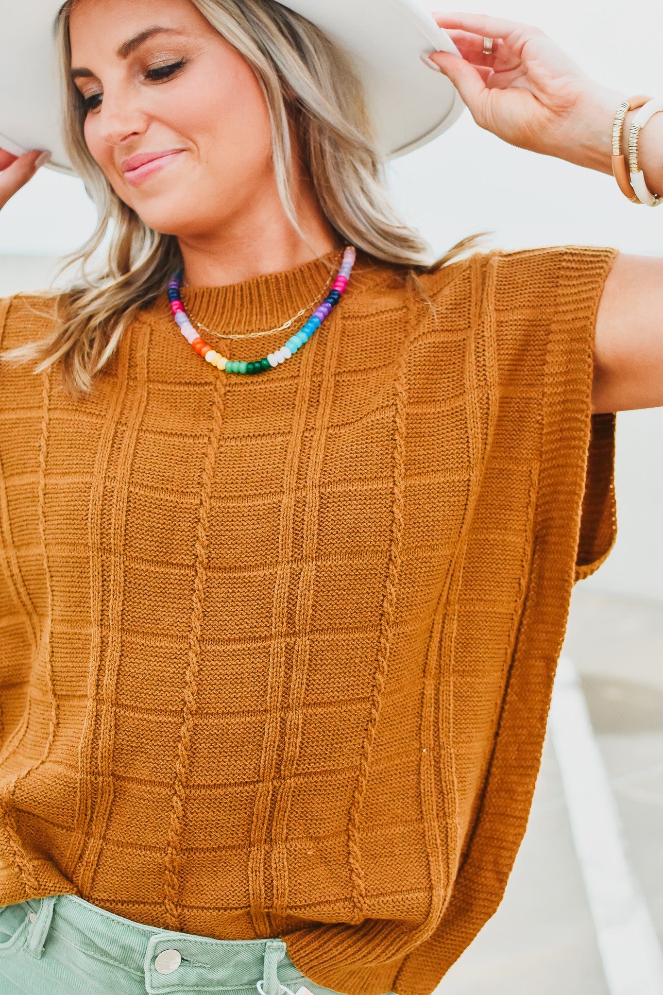 Faye Sweater in Deep Brown
