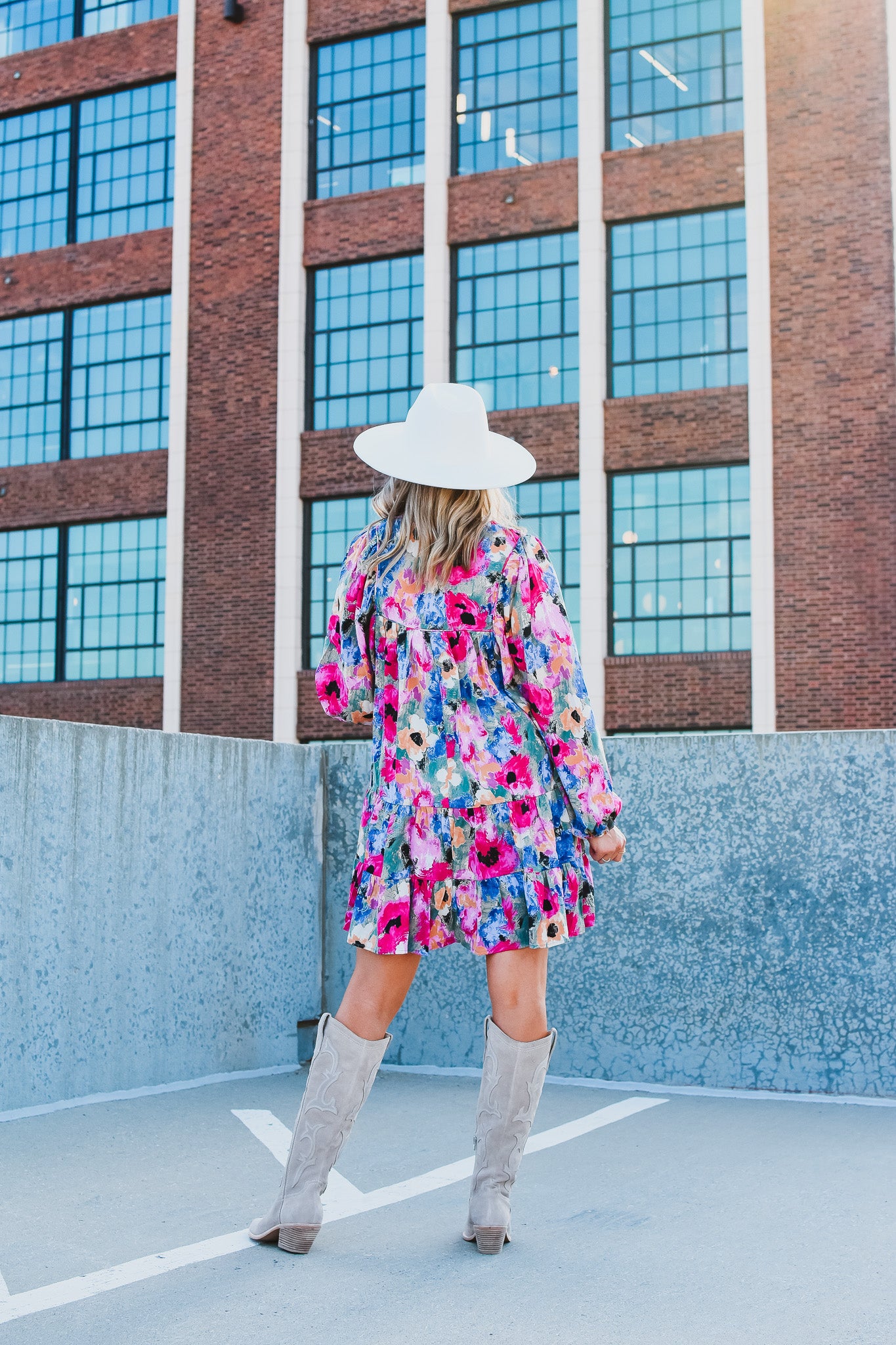 Weslie Floral Mini Dress