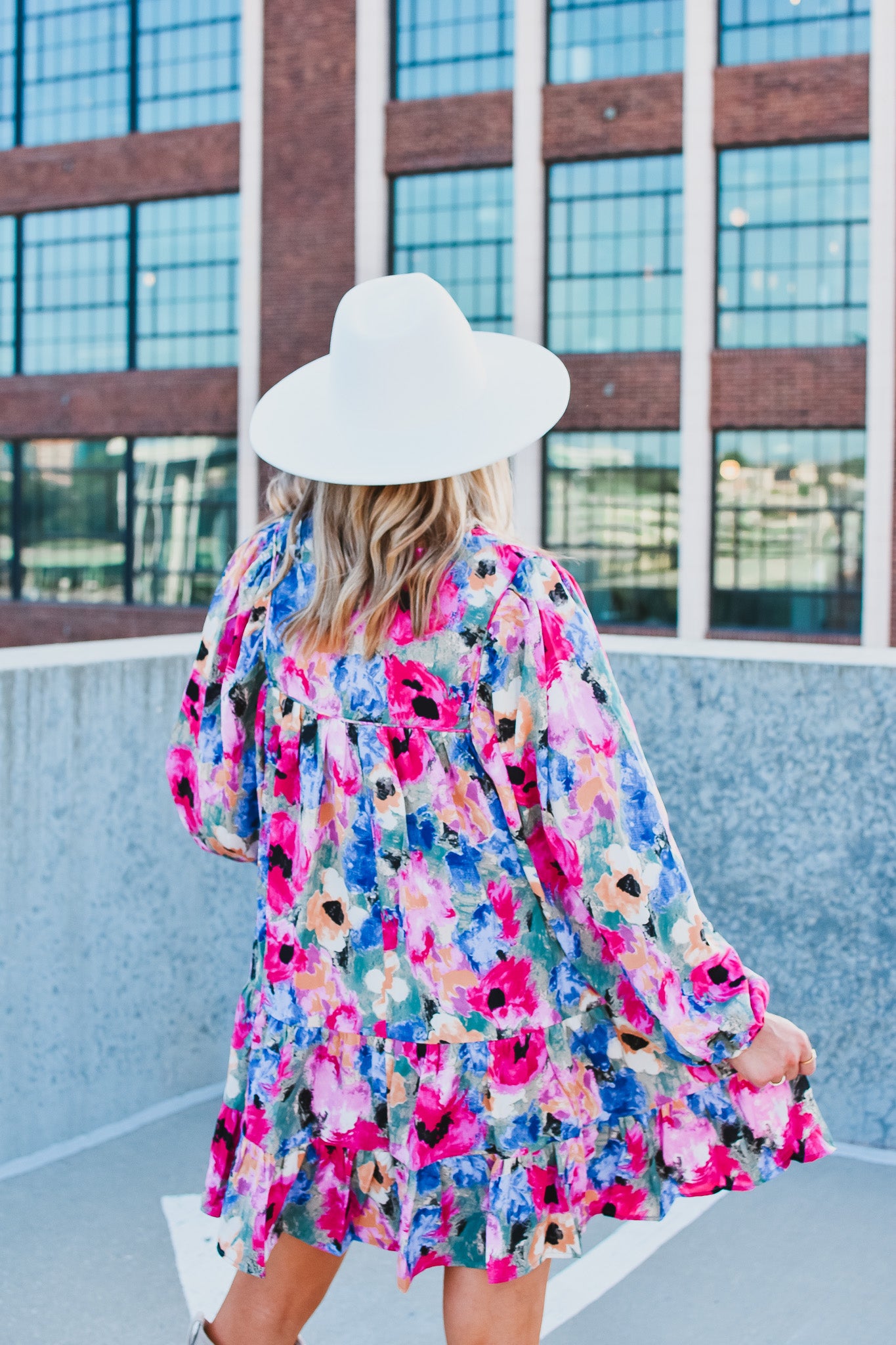 Weslie Floral Mini Dress