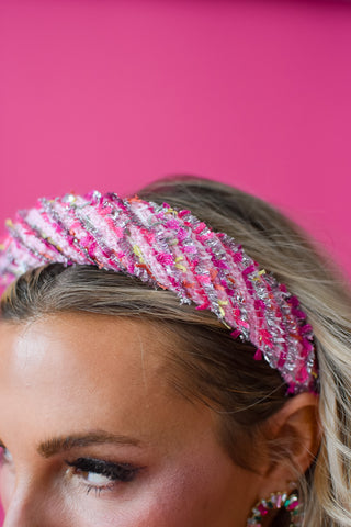 Tweed Headband - Vivian
