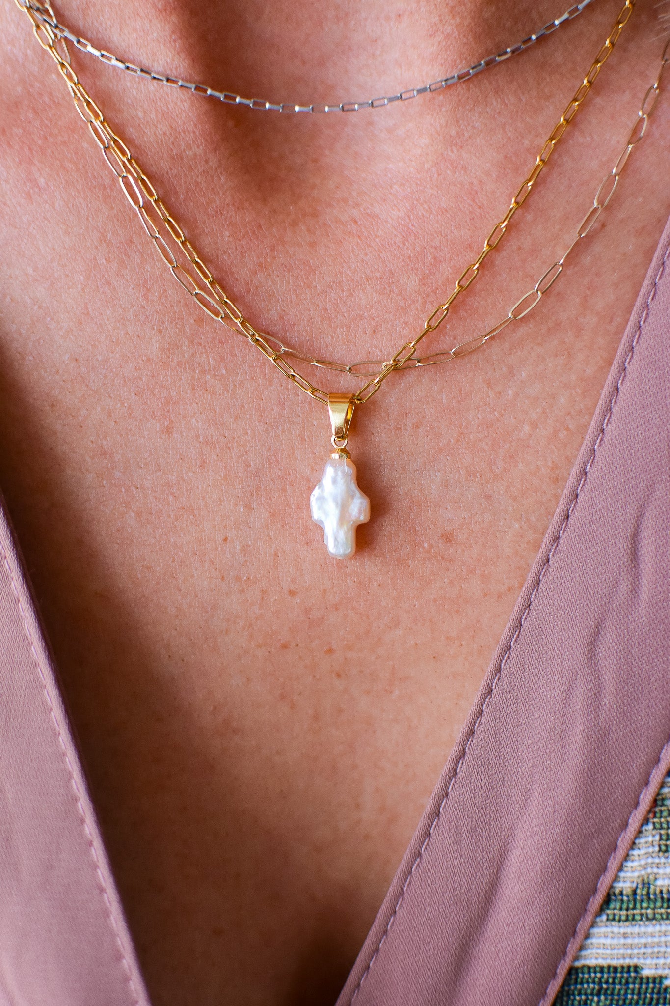 Dainty Cross Necklace