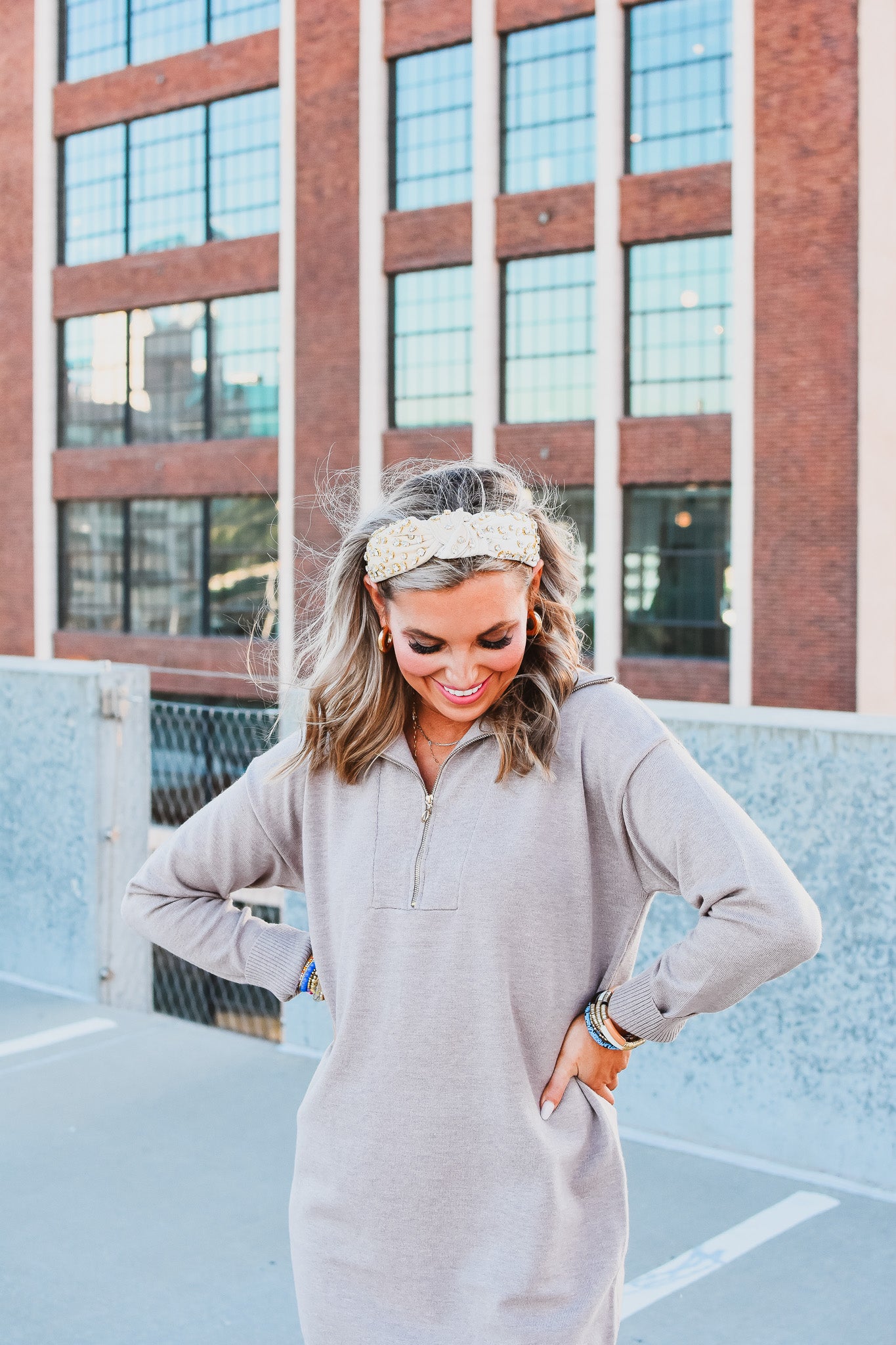 Ruthie Knit Sweater Dress