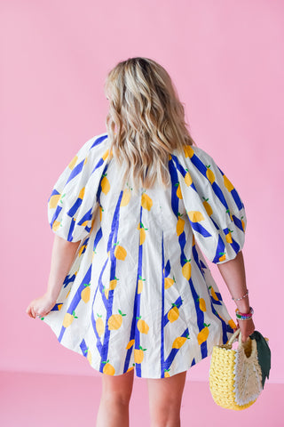 Steffi Lemon Romper