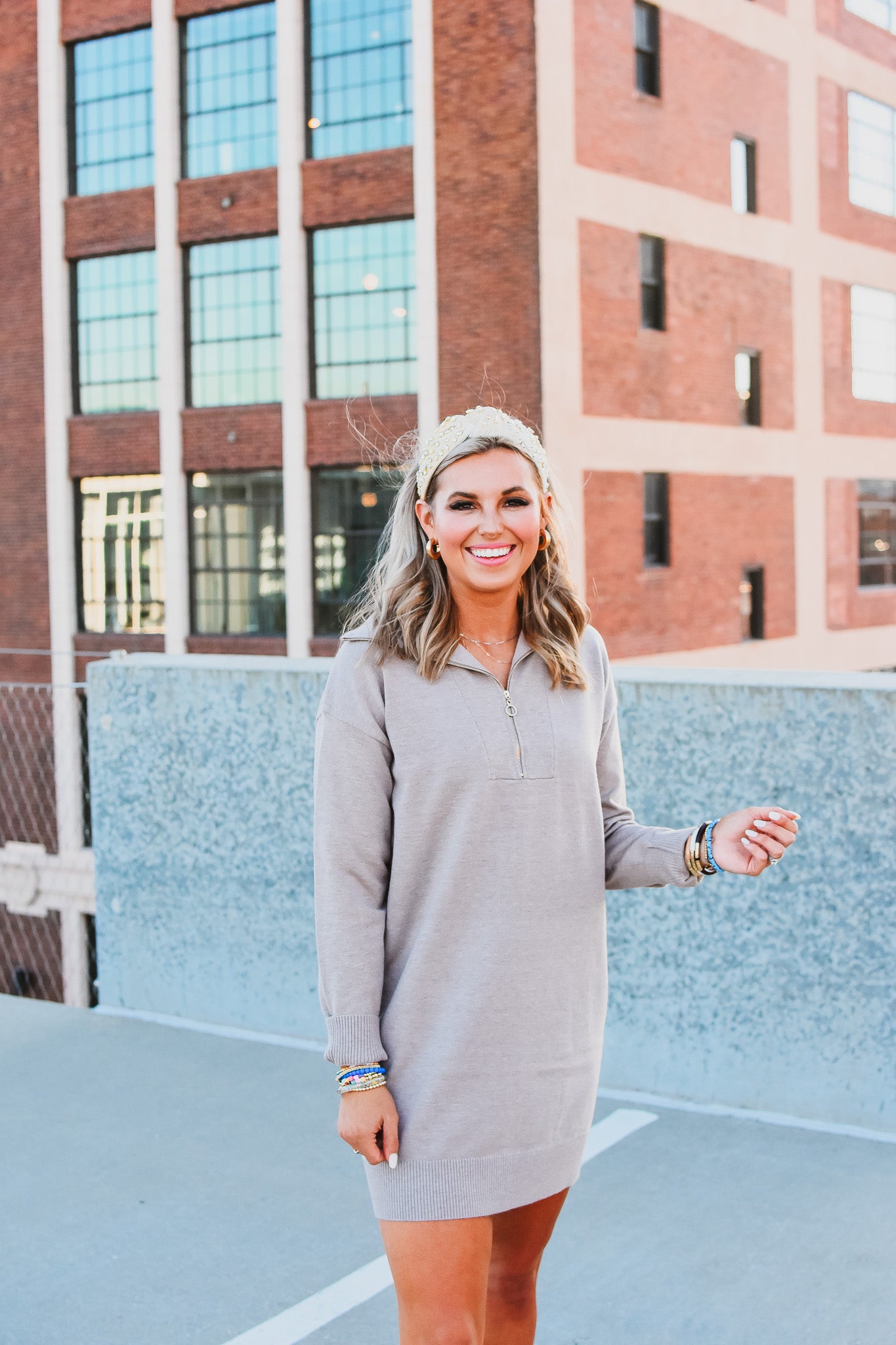 Ruthie Knit Sweater Dress