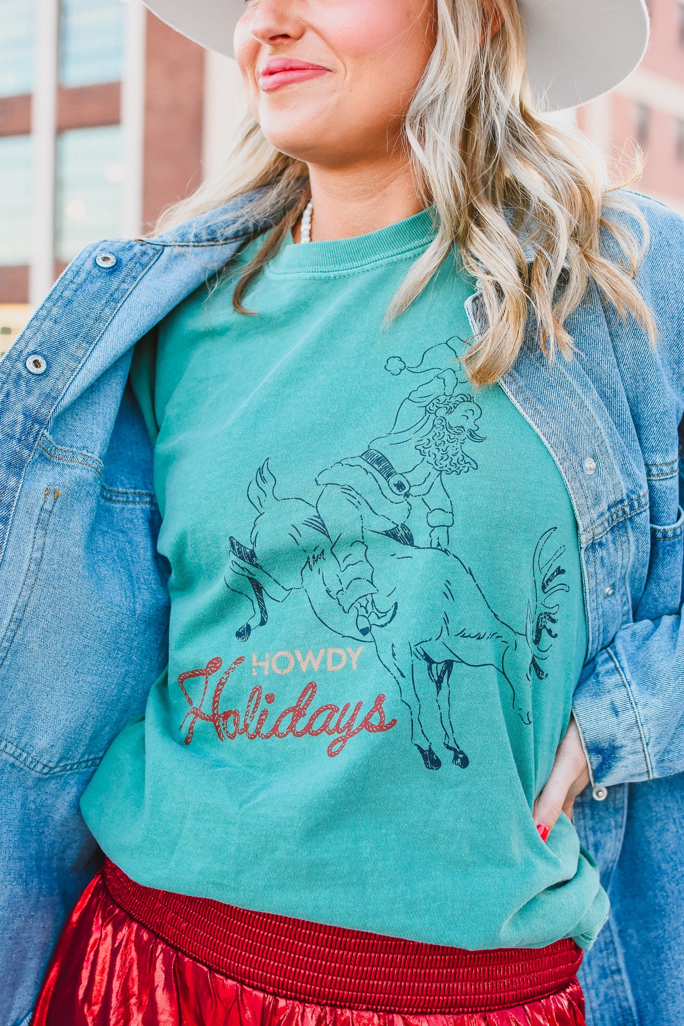 Howdy Holidays Graphic Tee