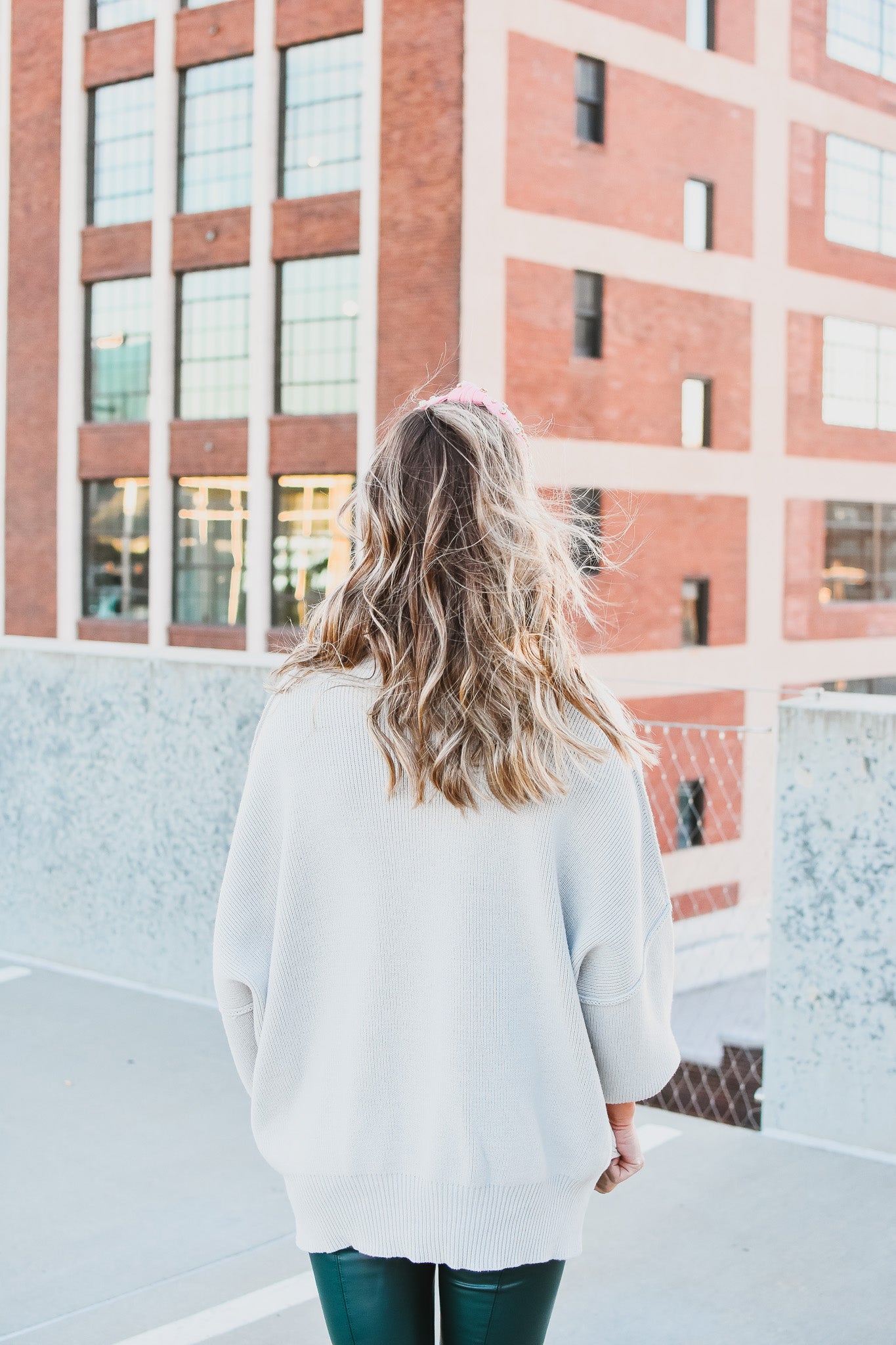 Bradie Sweater in Light Gray