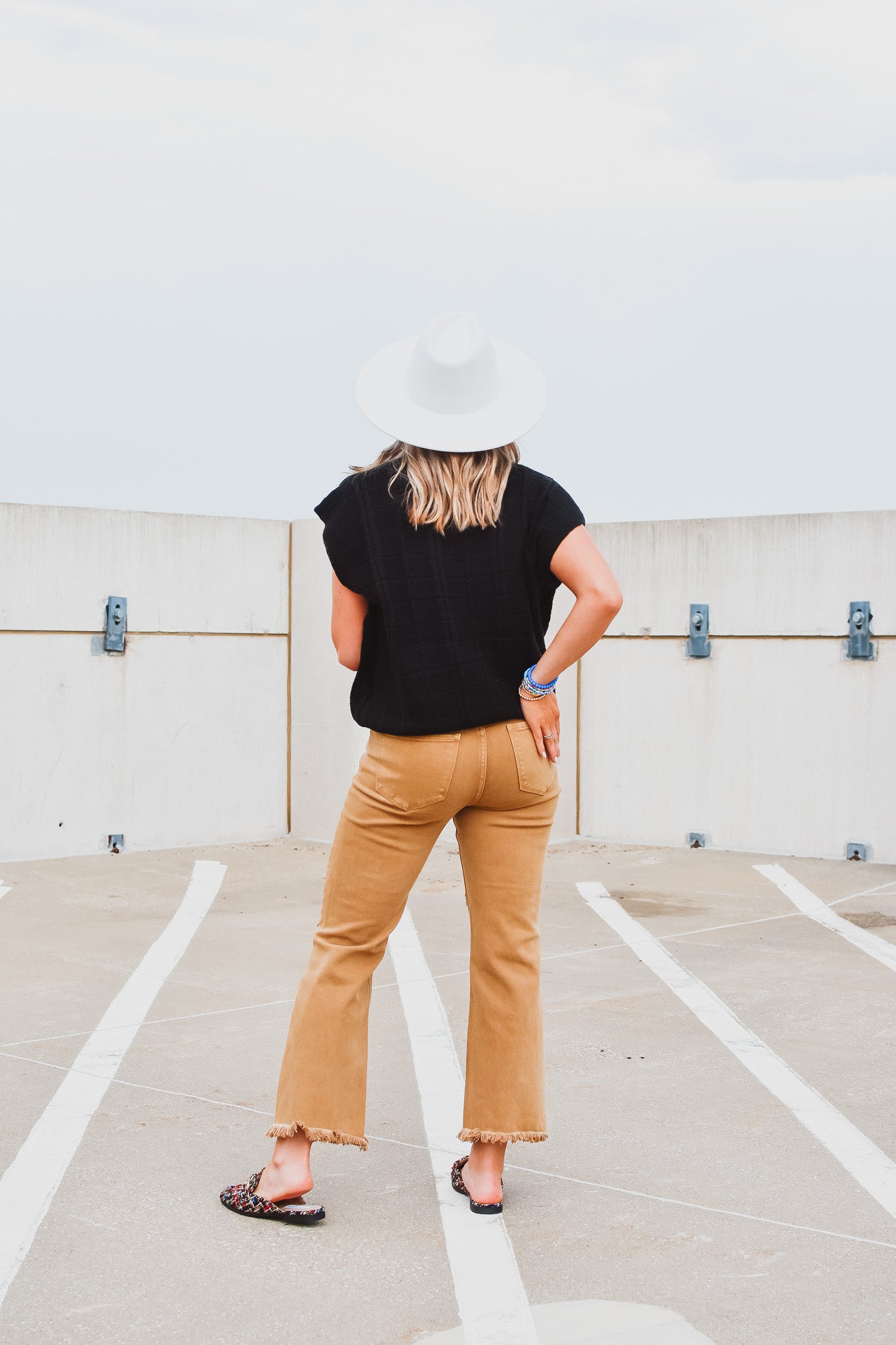 Auggie Denim Pants in Mocha
