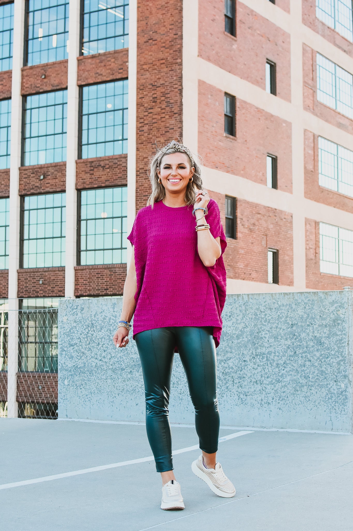 Hanna Textured Tunic