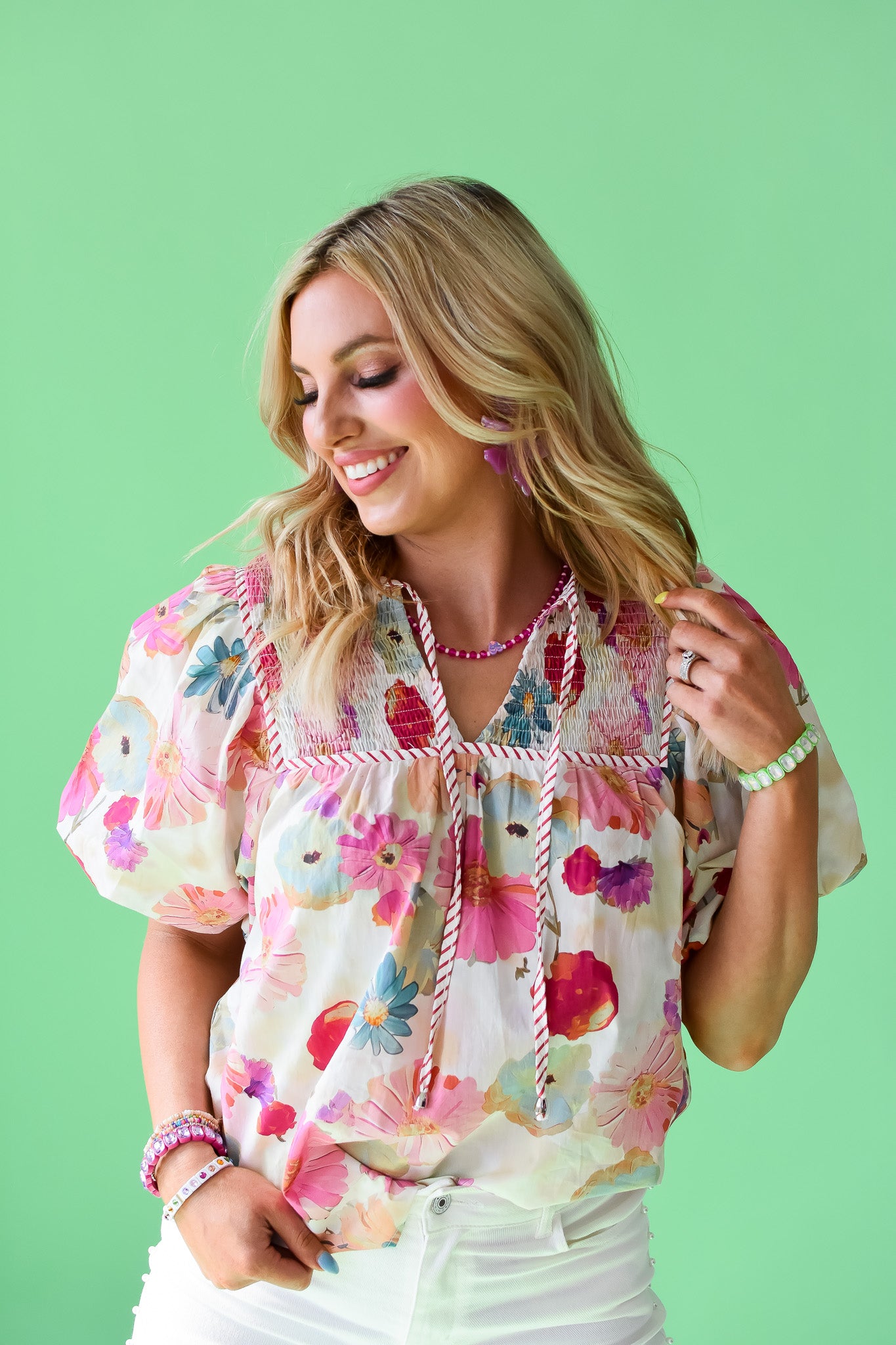 Mae Floral Top