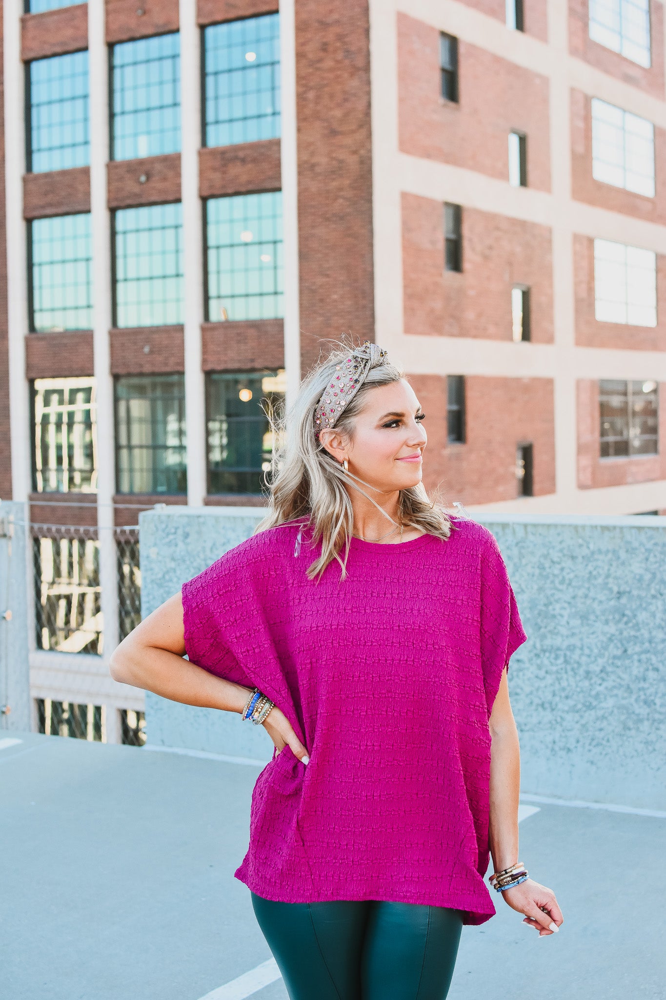 Hanna Textured Tunic