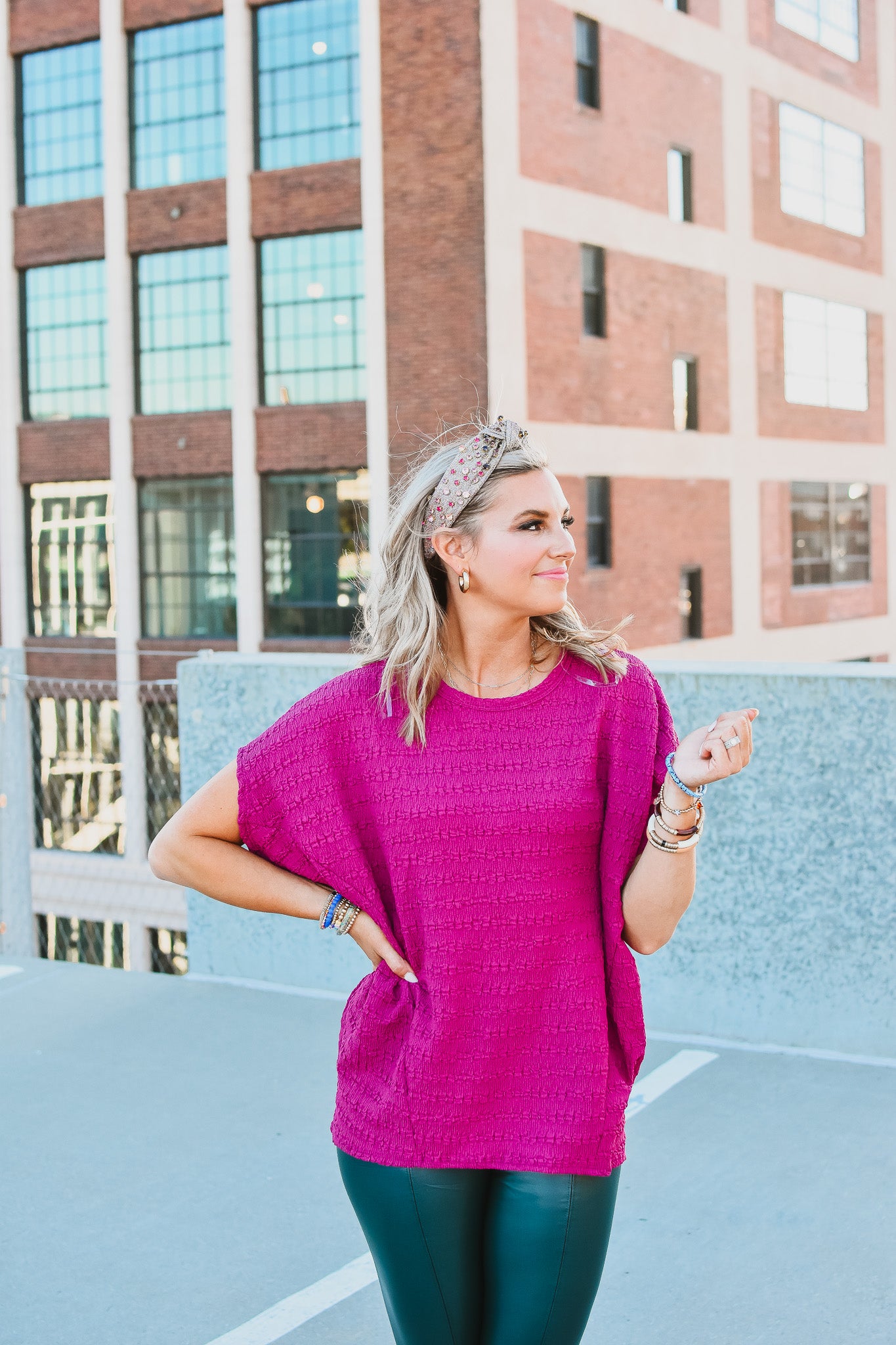 Hanna Textured Tunic