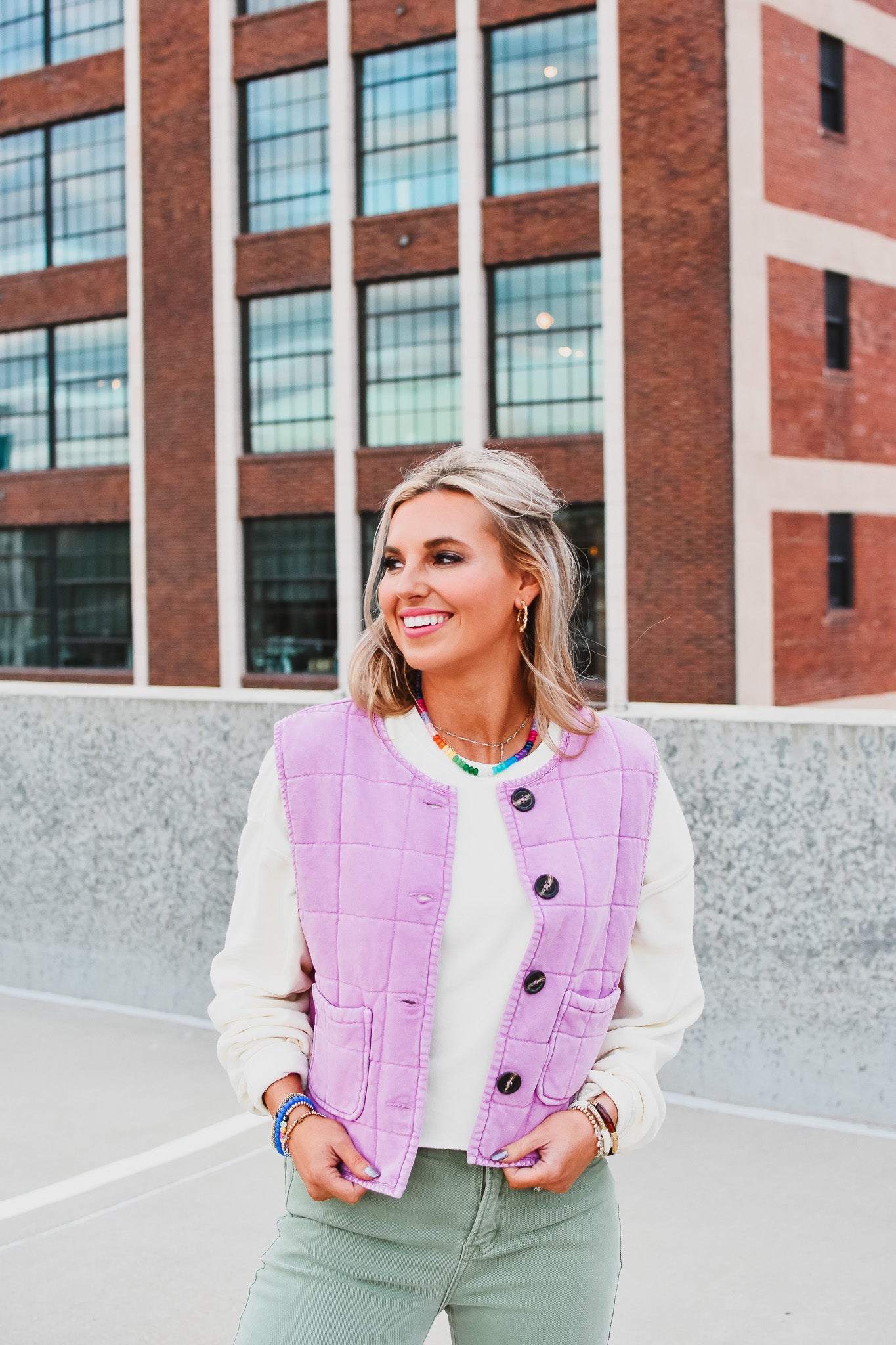Erynn Vest in Orchid