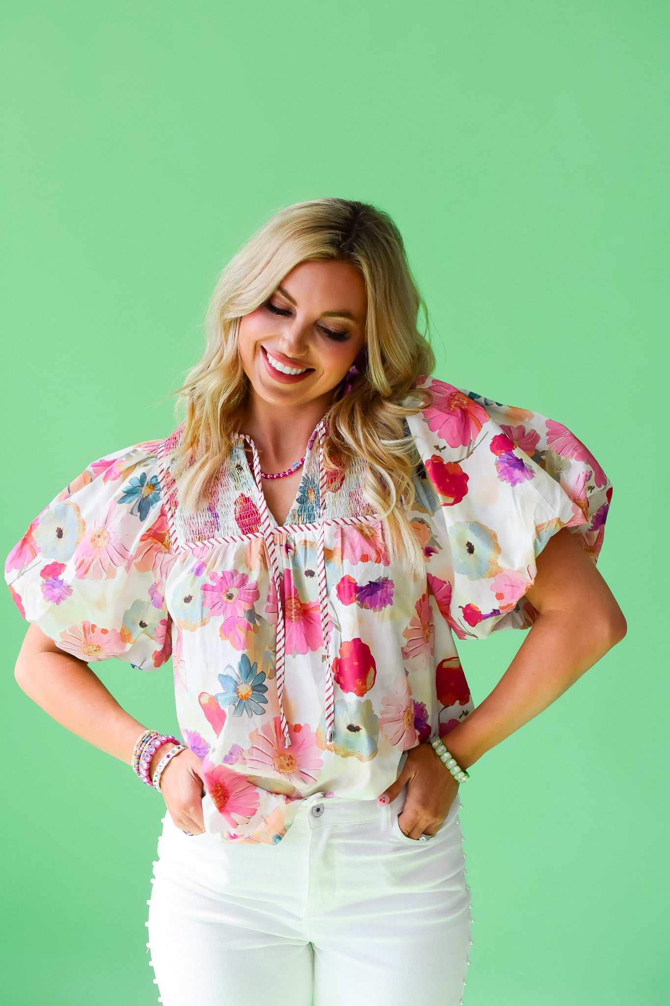 Mae Floral Top