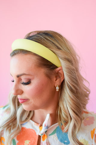 Ivy Mesh Lemon Headband - RESTOCK