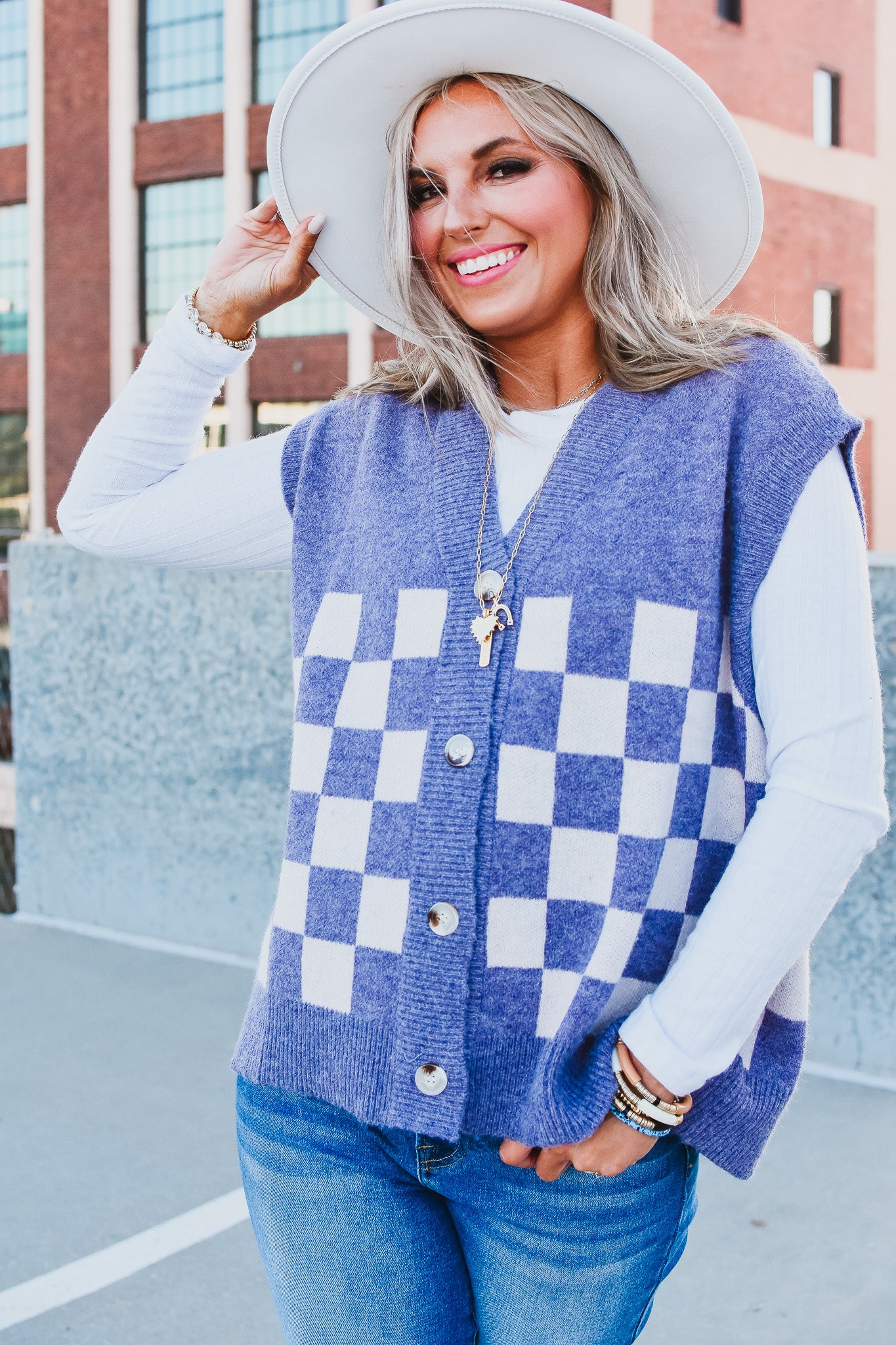 Shana Long Sleeve Top in Off White