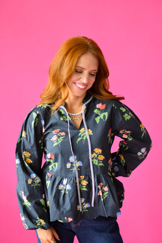 Hemma Floral Top