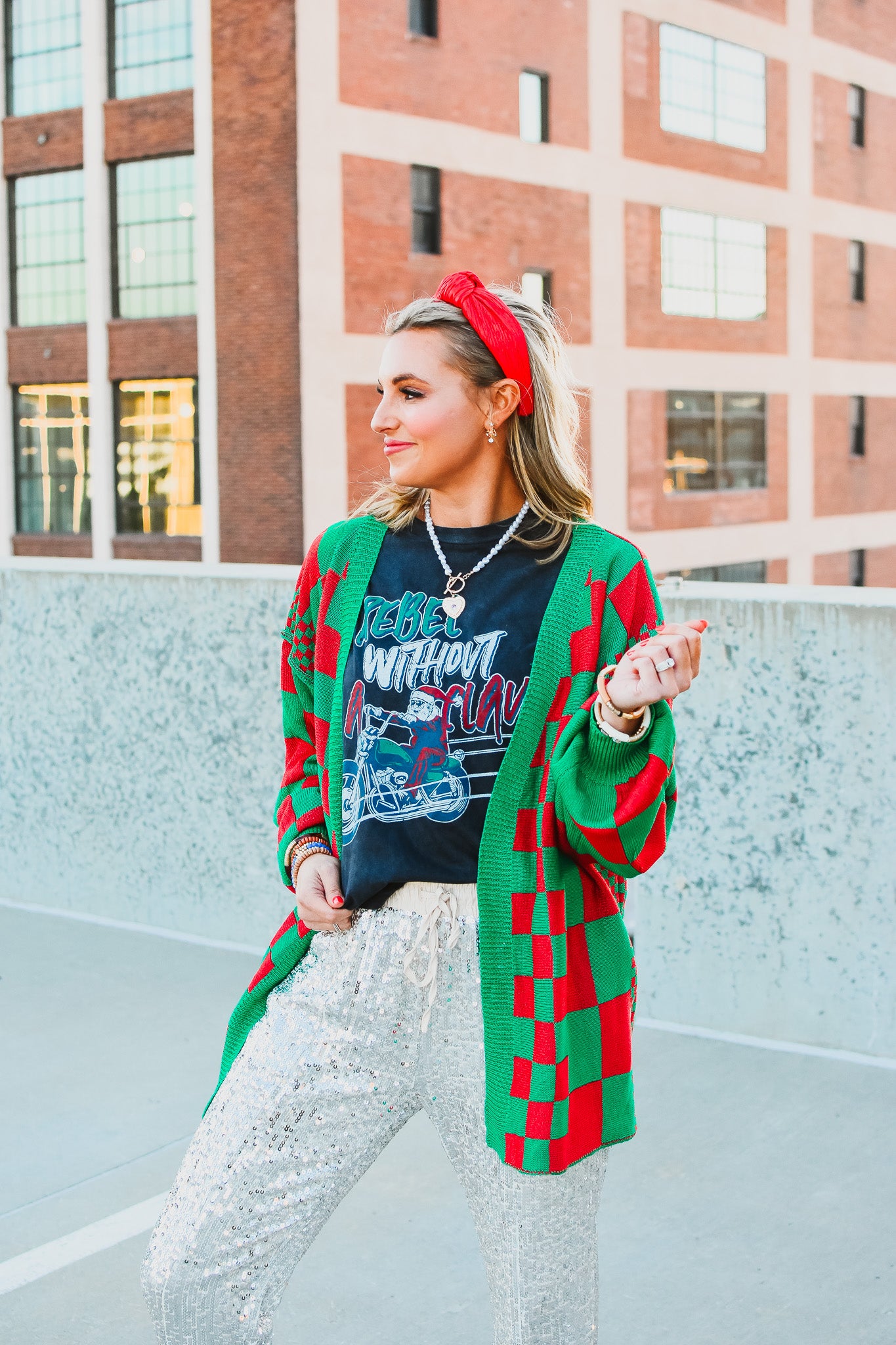 Rebel Without a Claus Graphic Tee - RESTOCK