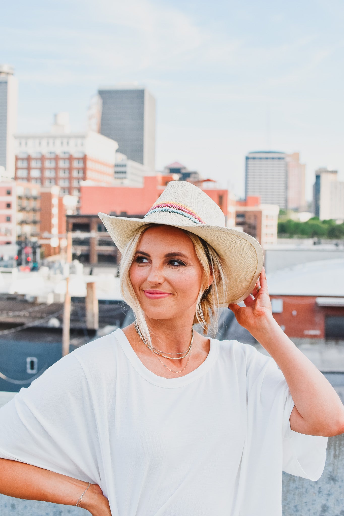 Summer Days Straw Cowboy Hat