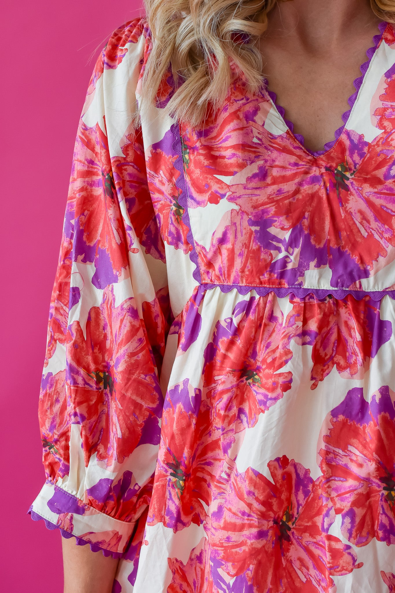 Hudson Floral Mini Dress