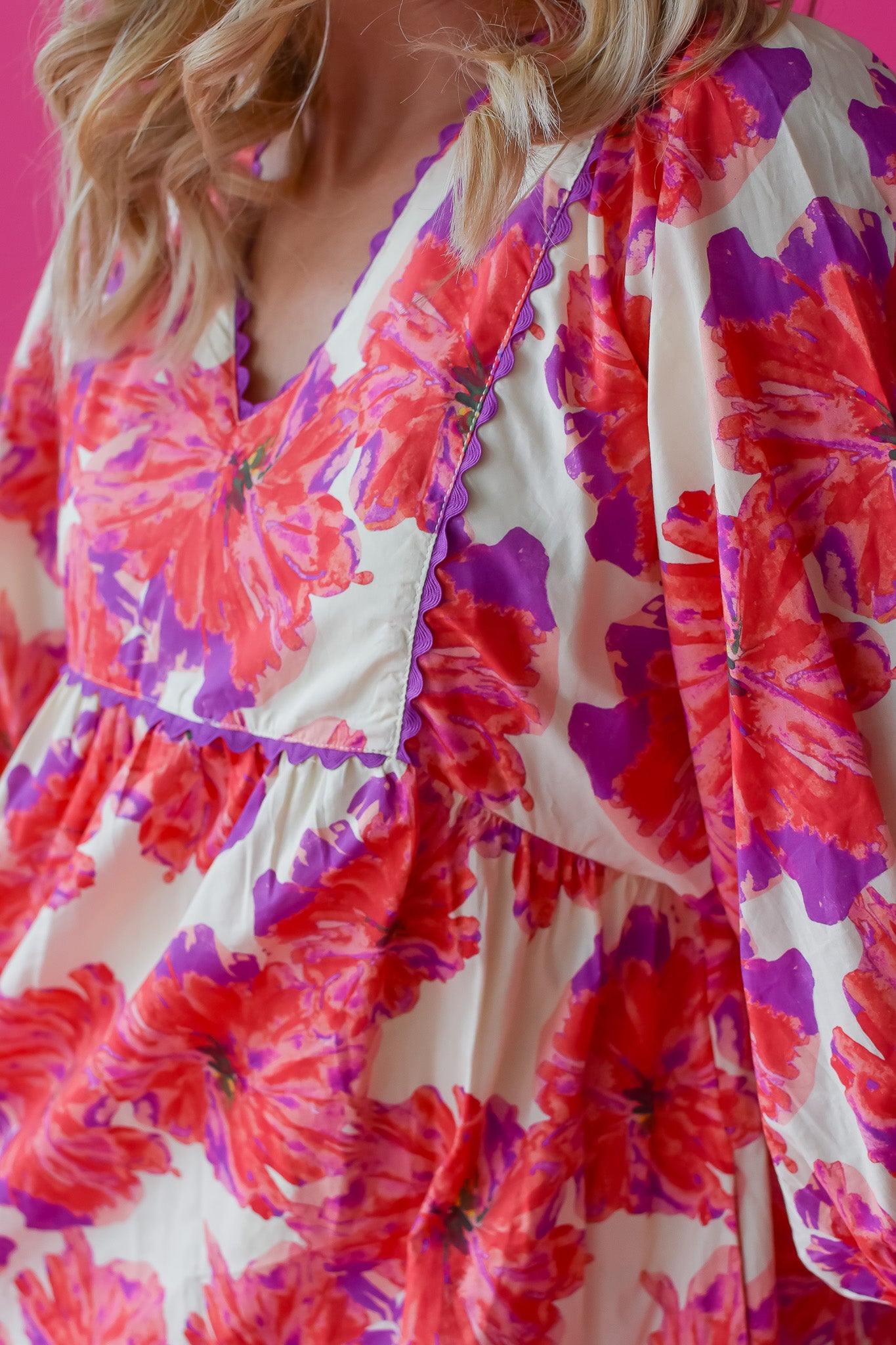Hudson Floral Mini Dress